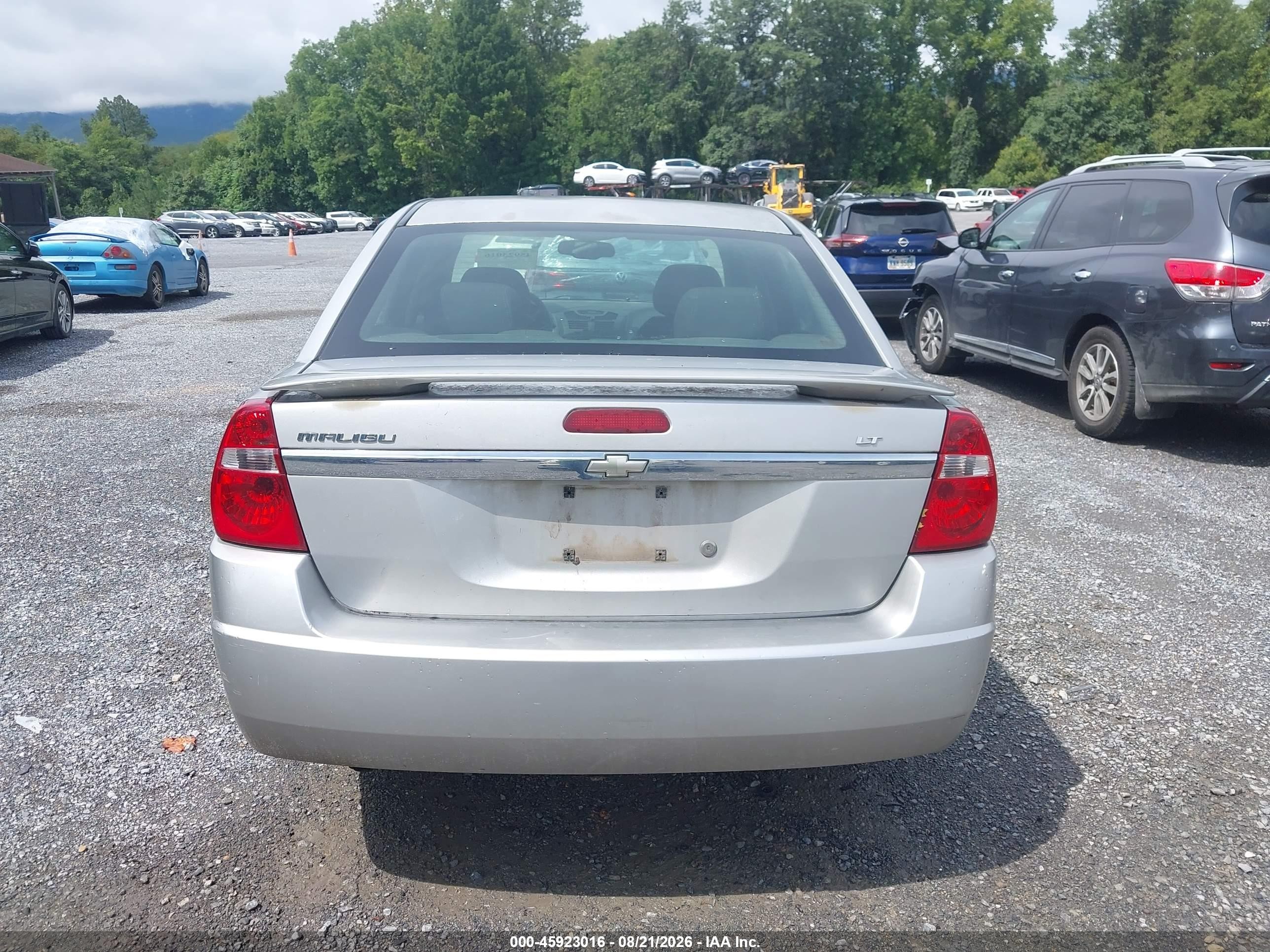 2007 Chevrolet Malibu Lt W/1lt Серебряный vin: 1G1ZT58F67F142146