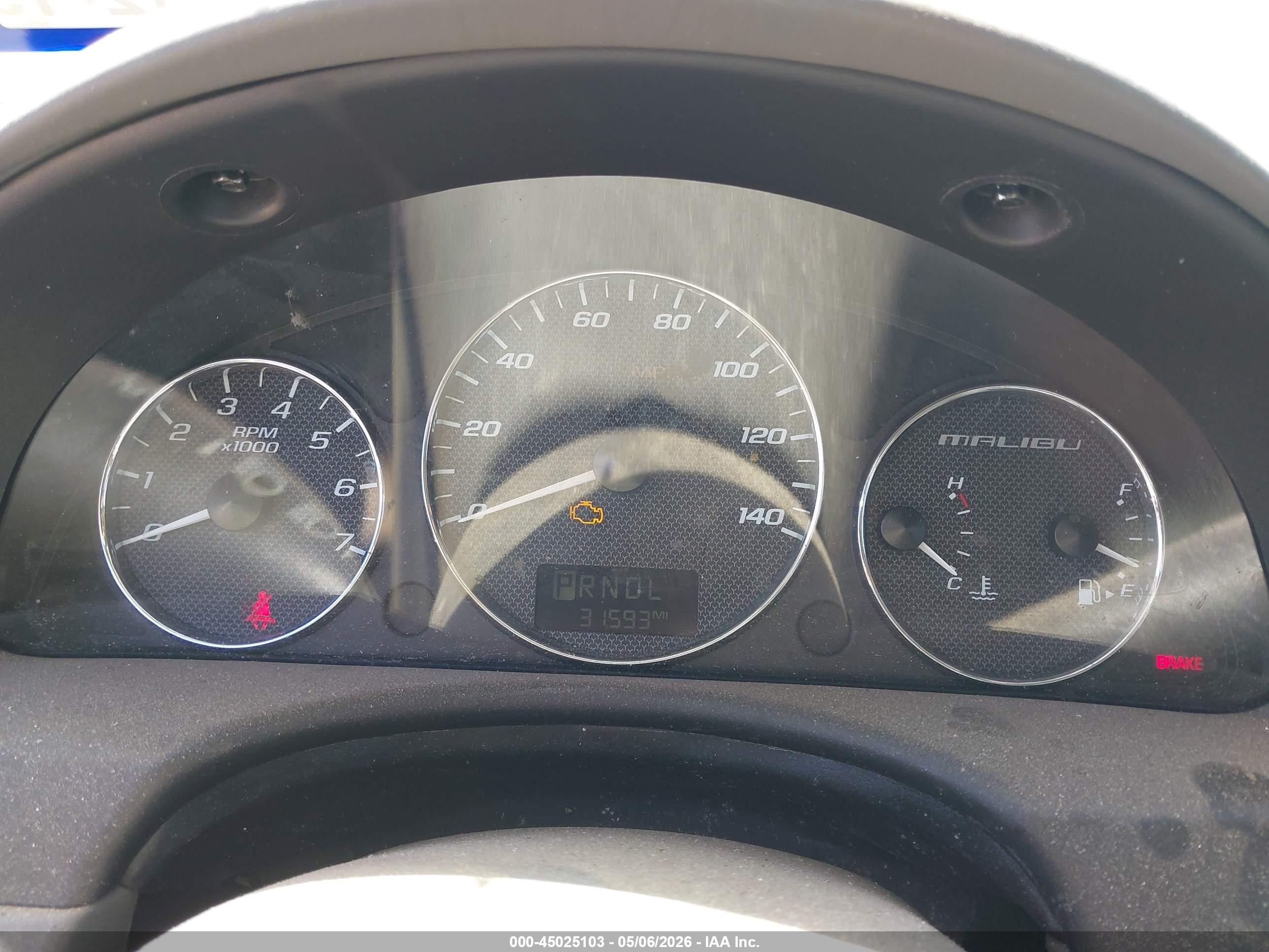 2007 Chevrolet Malibu Lt Белый vin: 1G1ZT58F67F311825