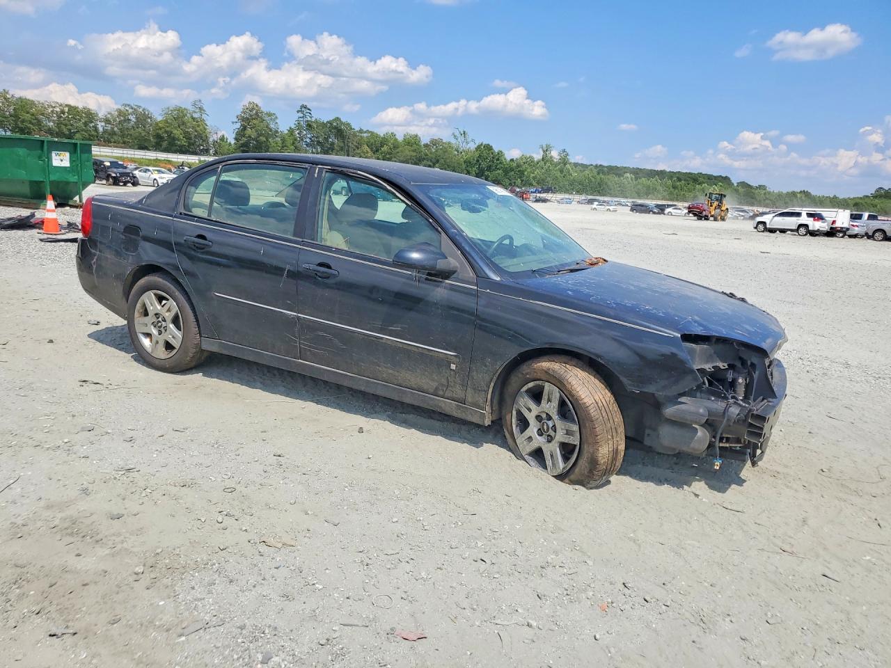 2007 Chevrolet Malibu Lt Black vin: 1G1ZT58F87F301765