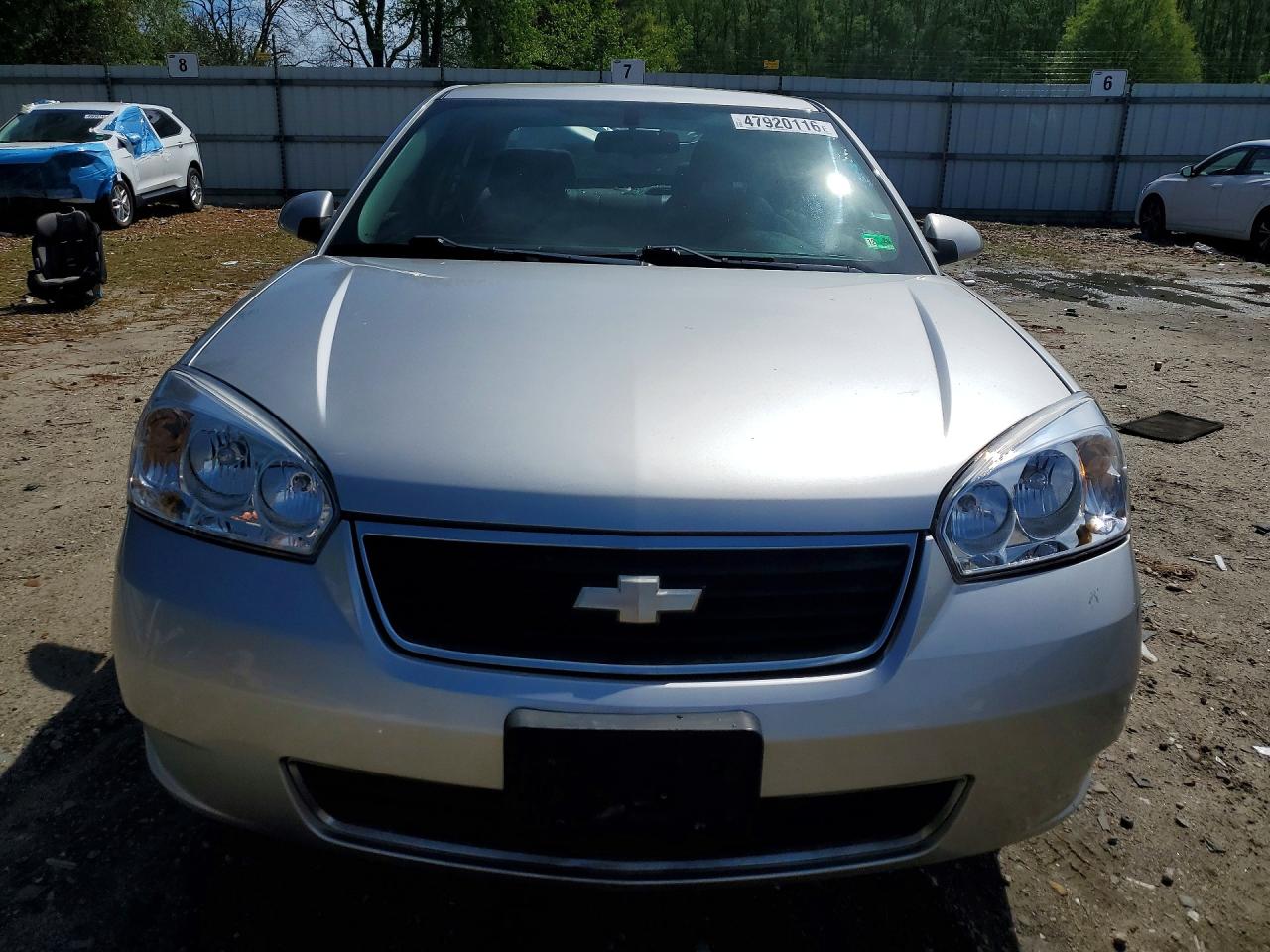 2007 Chevrolet Malibu Lt Silver vin: 1G1ZT58F87F310305