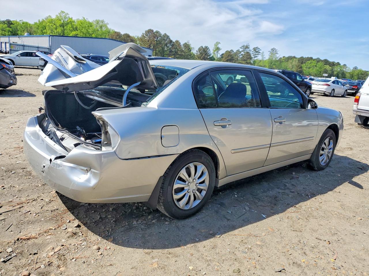 2007 Chevrolet Malibu Lt Silver vin: 1G1ZT58F87F310305