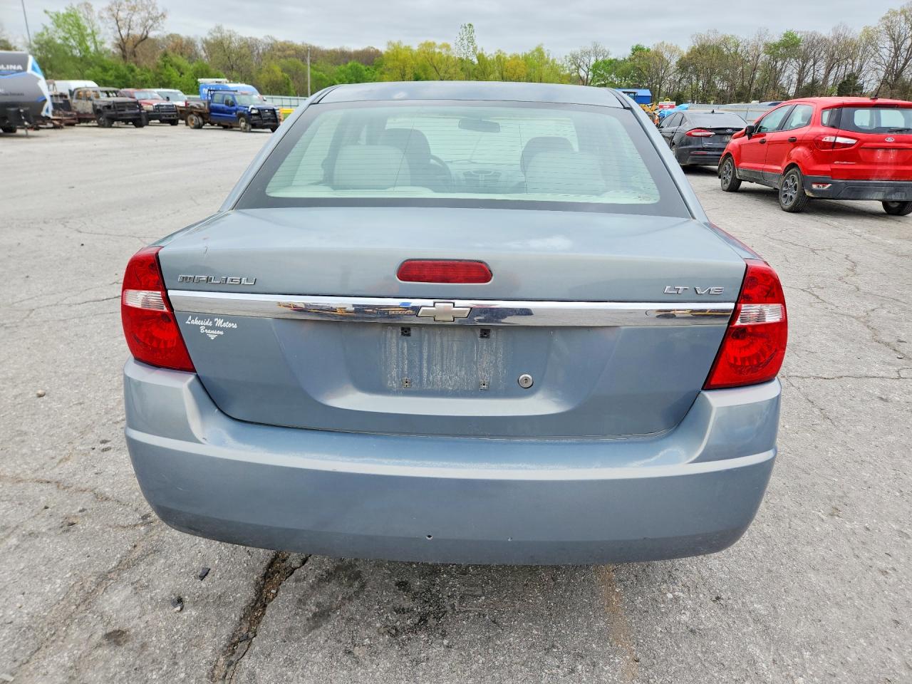 2008 Chevrolet Malibu Lt Blue vin: 1G1ZT58N08F119664