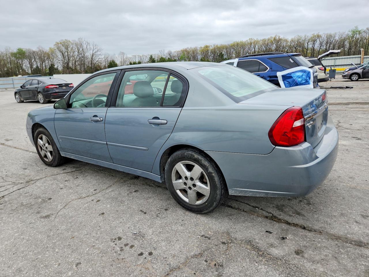 2008 Chevrolet Malibu Lt Blue vin: 1G1ZT58N08F119664