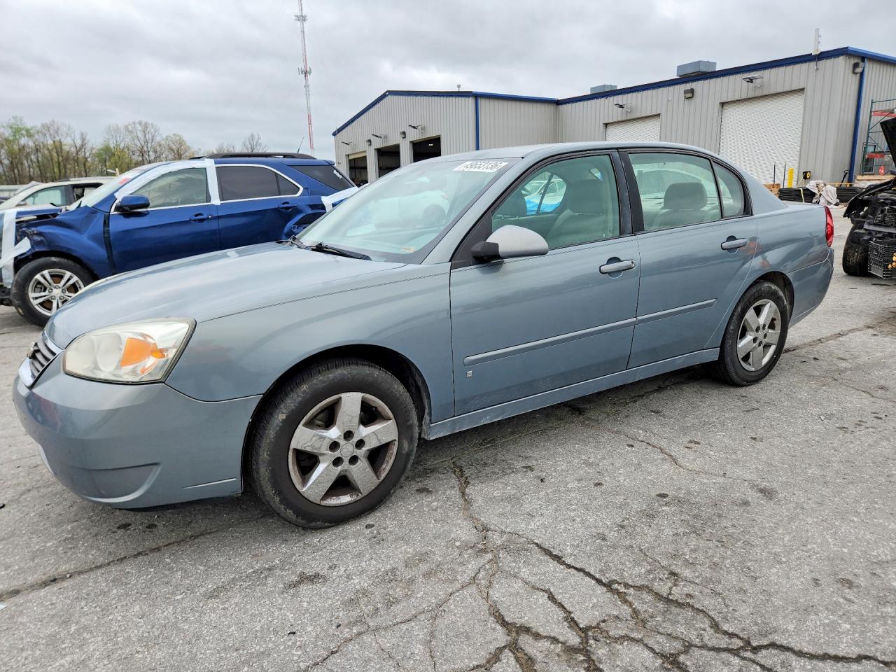 2008 Chevrolet Malibu Lt Blue vin: 1G1ZT58N08F119664