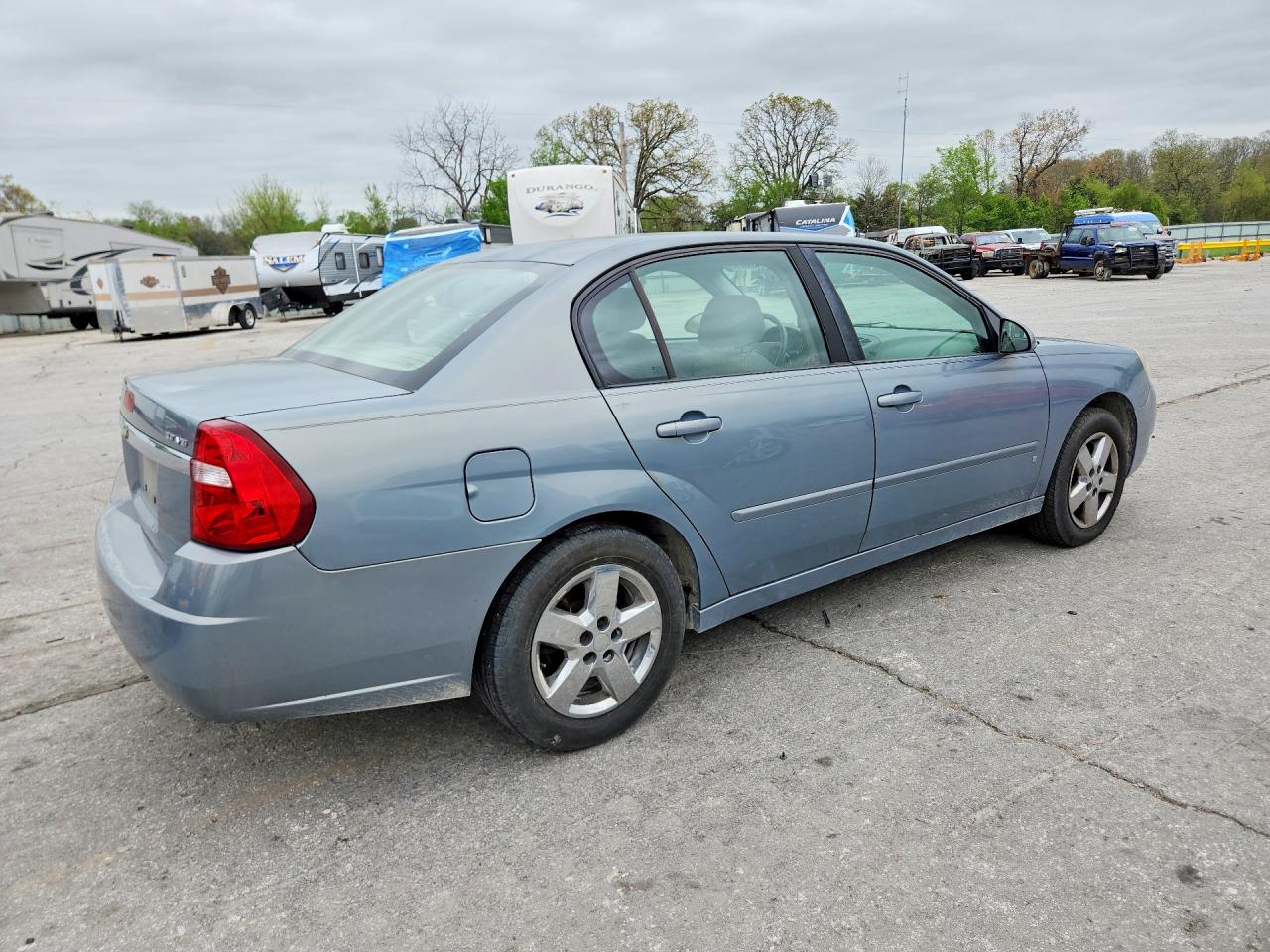 2008 Chevrolet Malibu Lt Blue vin: 1G1ZT58N08F119664