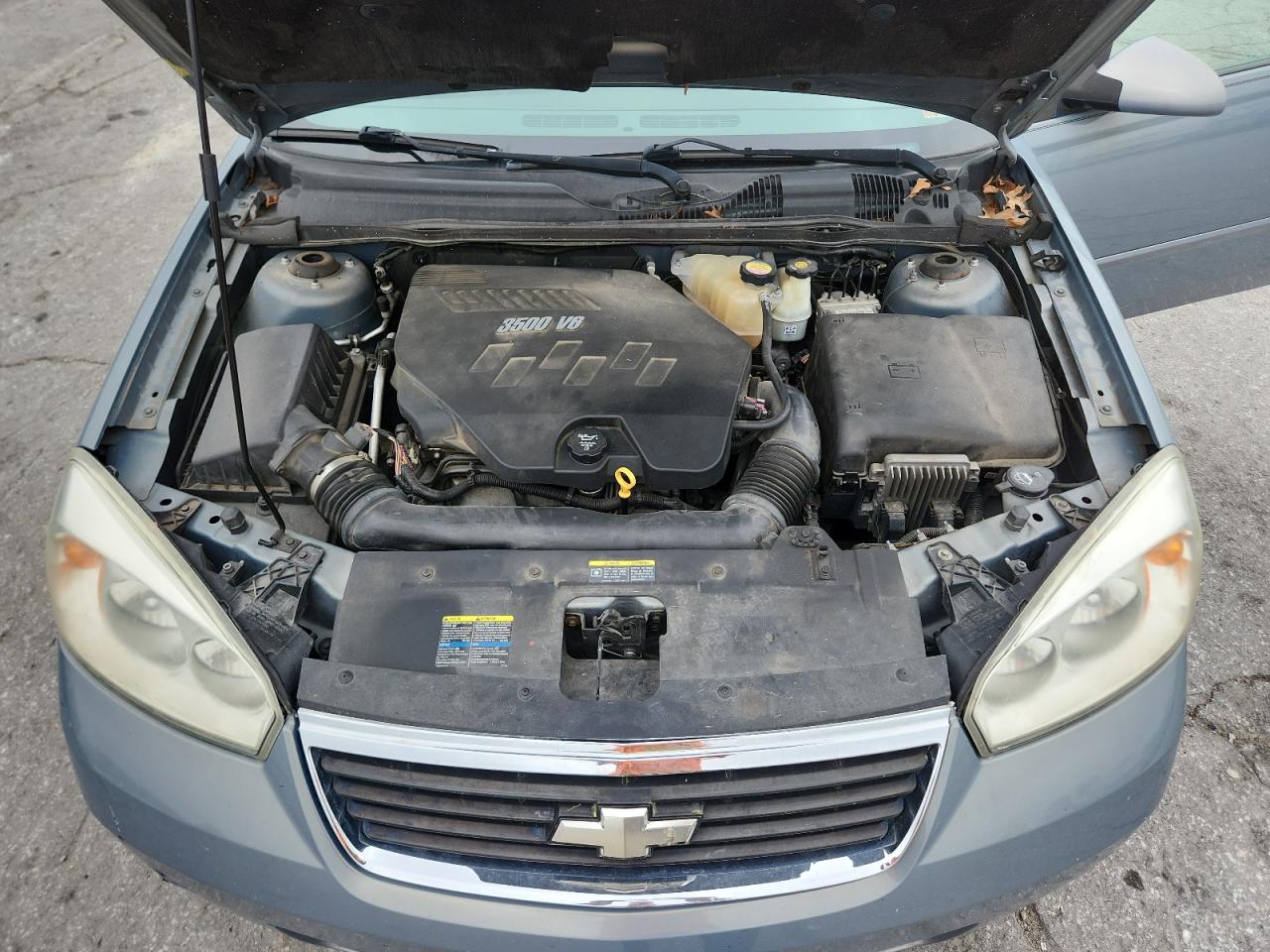 2008 Chevrolet Malibu Lt Blue vin: 1G1ZT58N08F119664