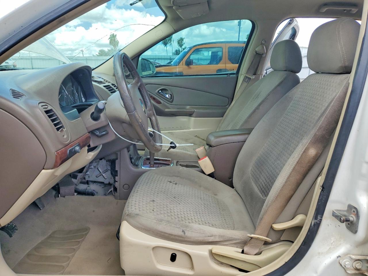 2007 Chevrolet Malibu Lt White vin: 1G1ZT58N17F130820