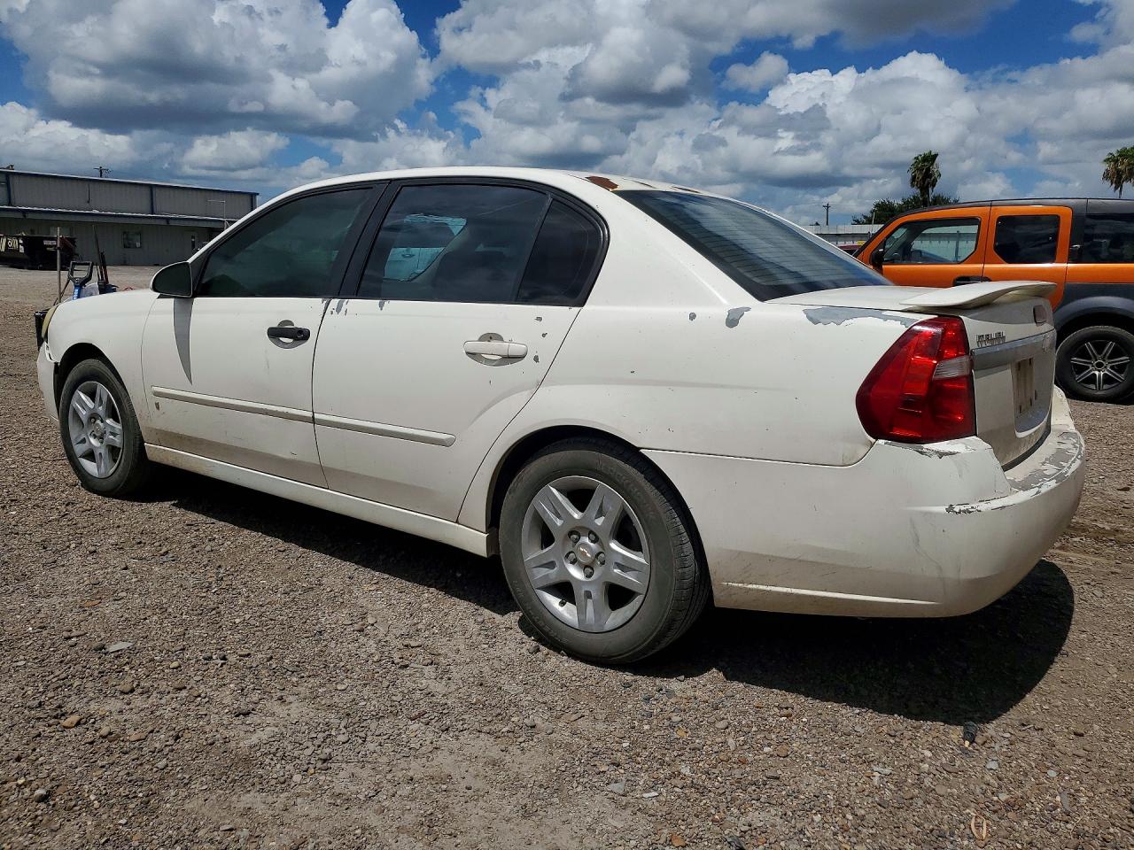 2007 Chevrolet Malibu Lt White vin: 1G1ZT58N17F130820