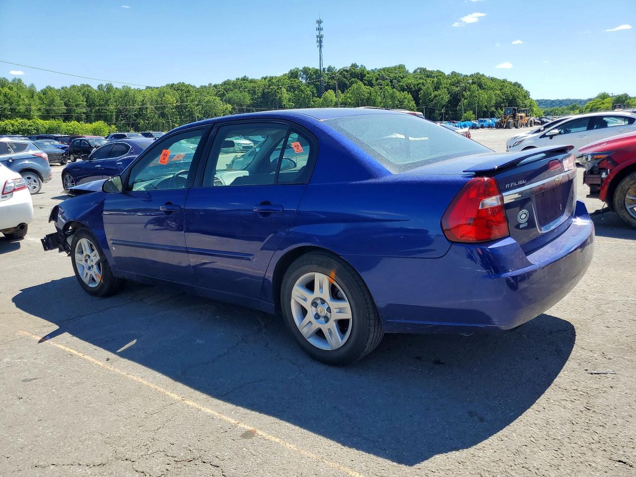 2007 Chevrolet Malibu Lt Синий vin: 1G1ZT58N17F178690