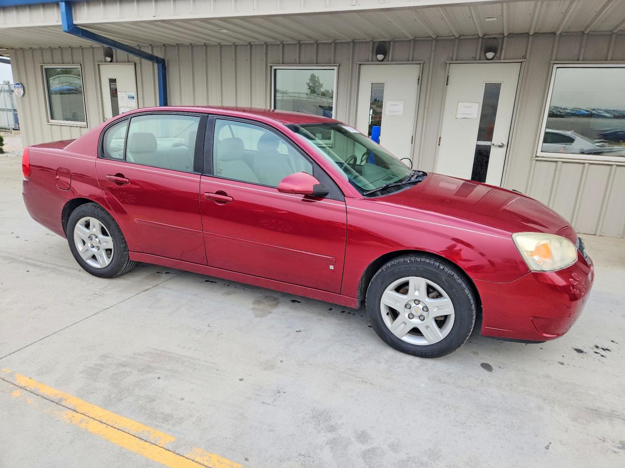 2007 Chevrolet Malibu Lt Burgundy vin: 1G1ZT58N27F105957