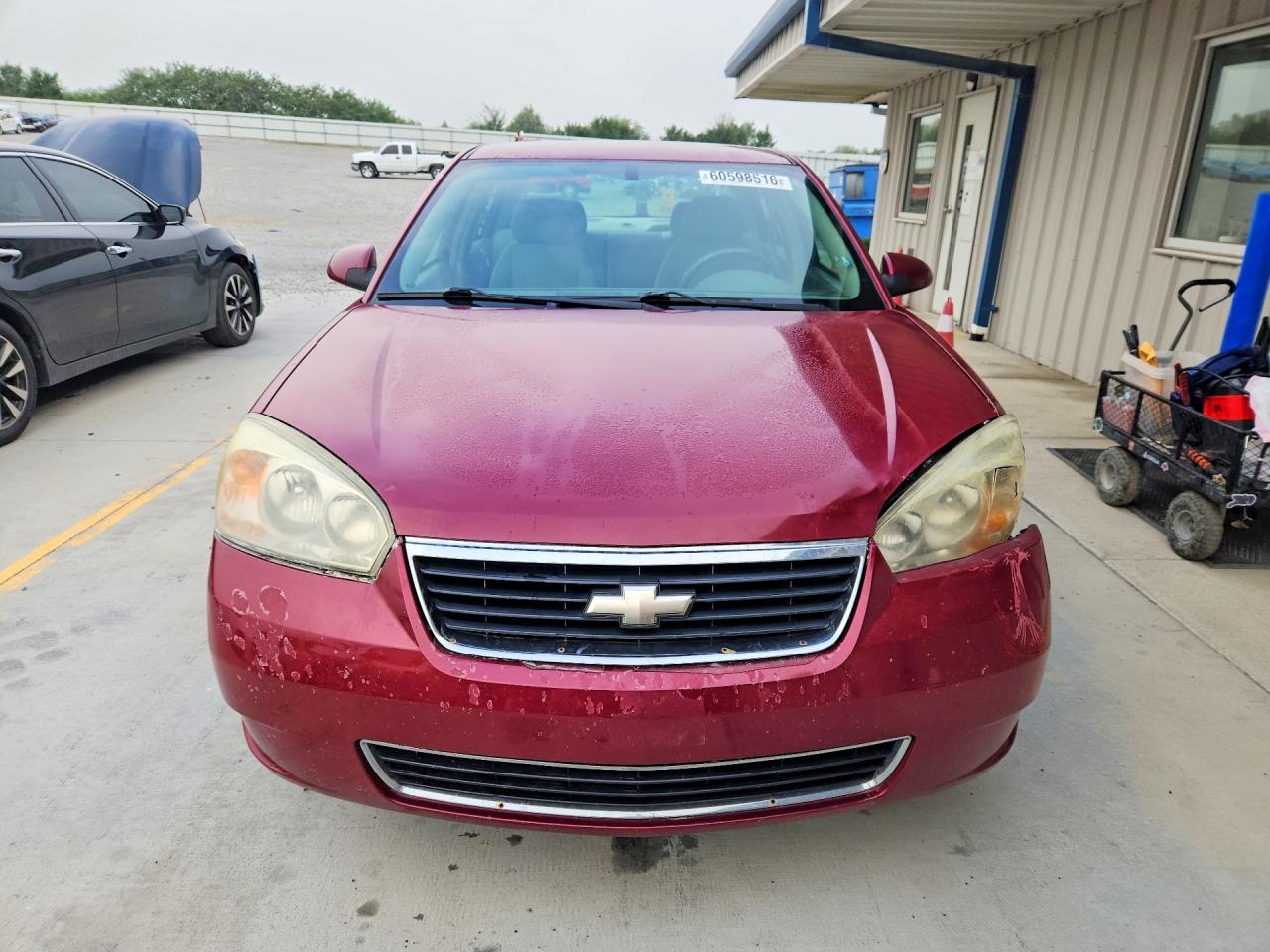 2007 Chevrolet Malibu Lt Burgundy vin: 1G1ZT58N27F105957