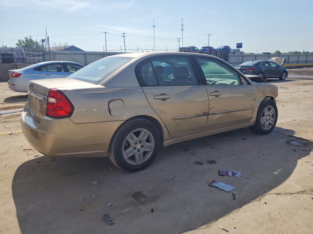 2008 Chevrolet Malibu Lt Beige vin: 1G1ZT58N28F130536