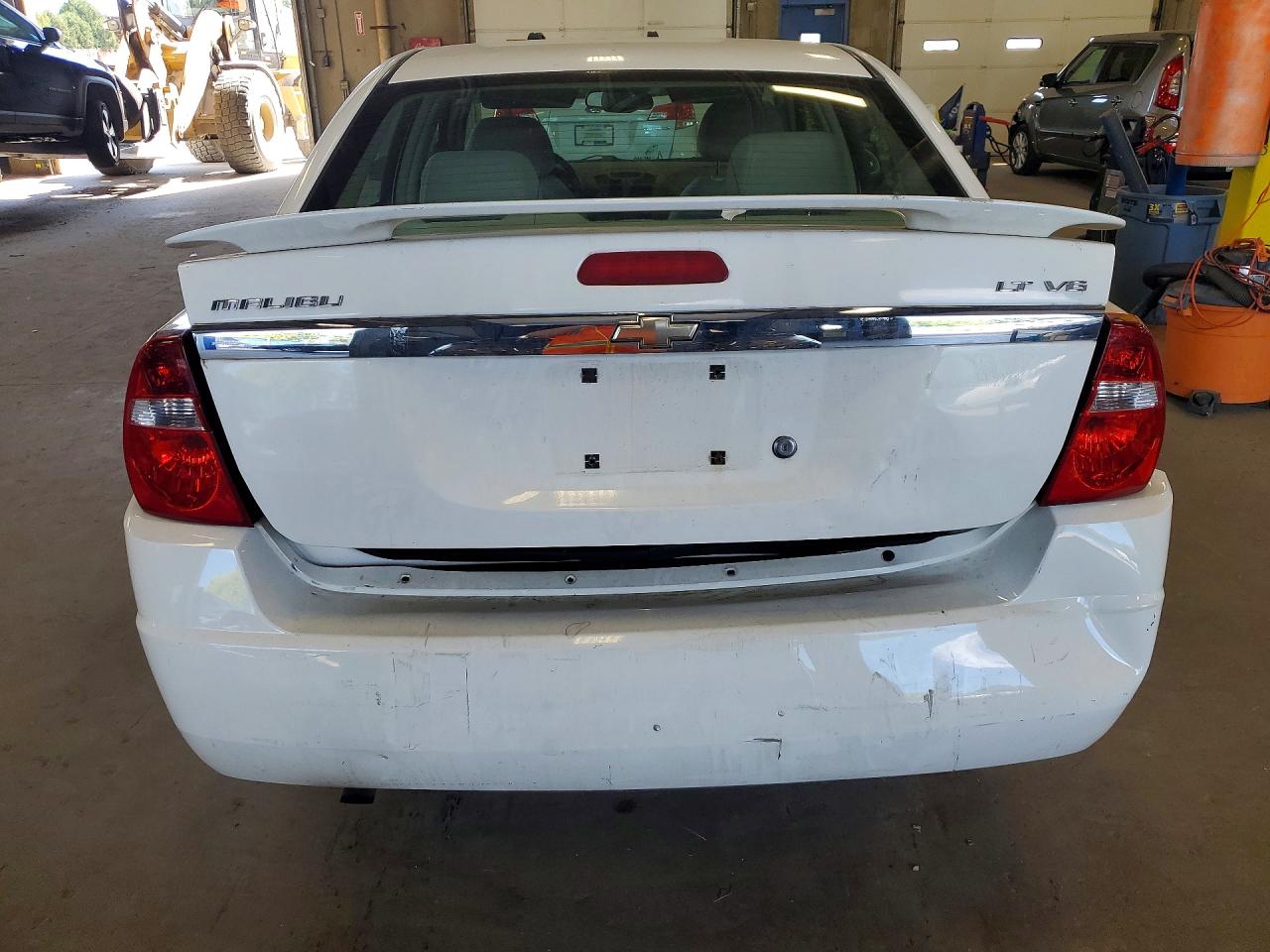 2007 Chevrolet Malibu Lt White vin: 1G1ZT58N47F158031