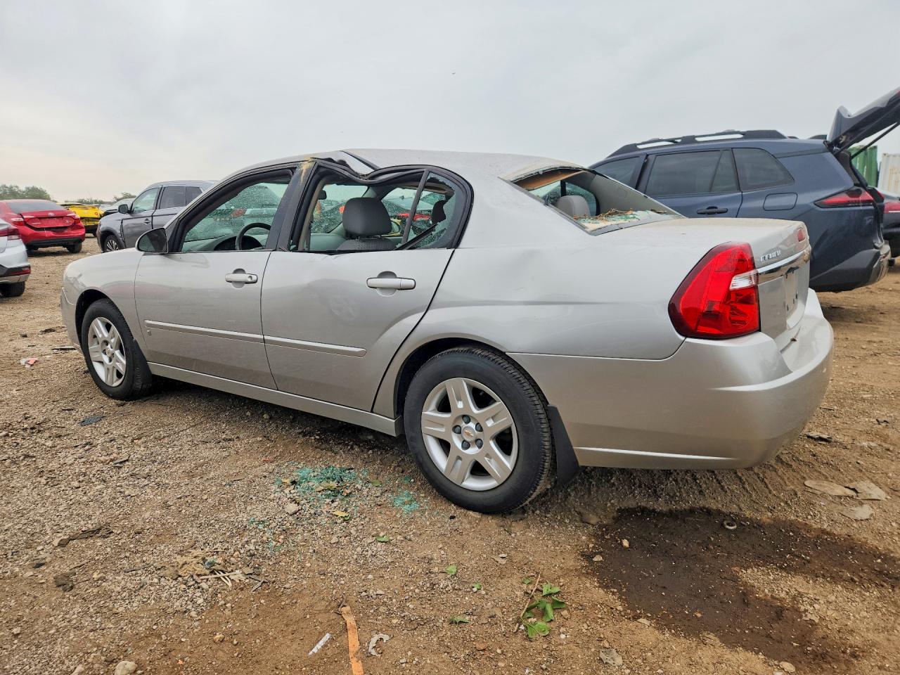 2007 Chevrolet Malibu Lt Silver vin: 1G1ZT58N47F256086