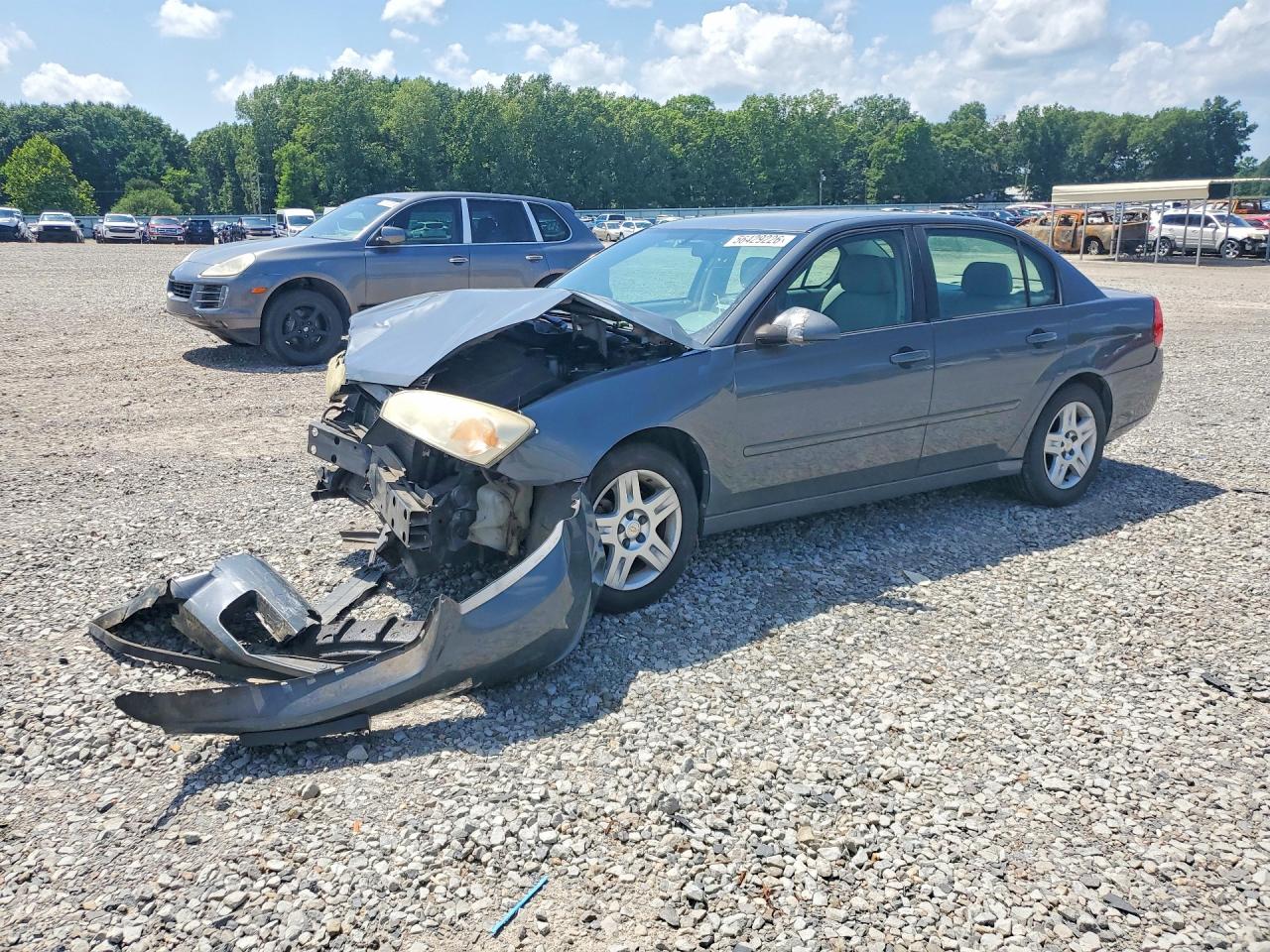 2007 Chevrolet Malibu Lt Gray vin: 1G1ZT58N47F286446