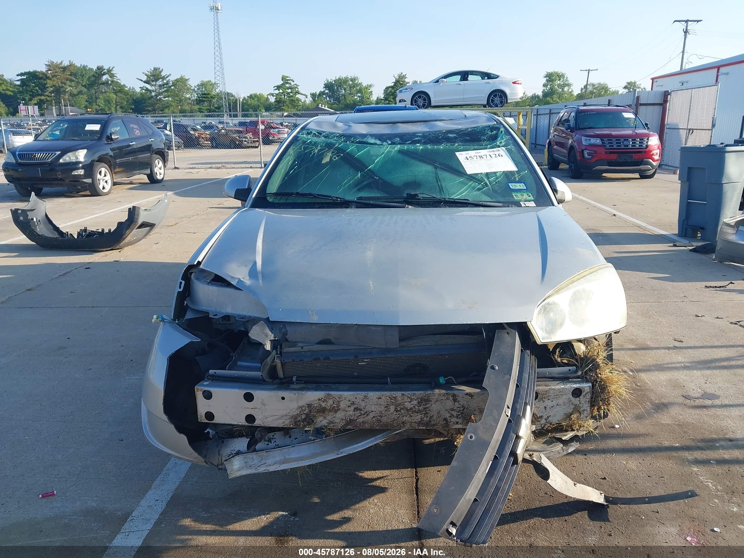 2007 Chevrolet Malibu Lt W/2lt Серебряный vin: 1G1ZT58N77F159058