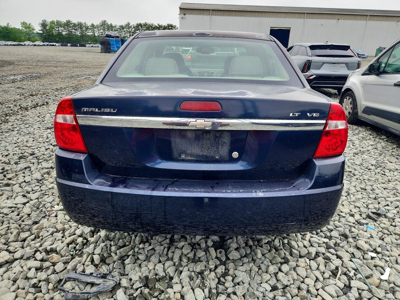 2007 Chevrolet Malibu Lt Blue vin: 1G1ZT58N77F239606