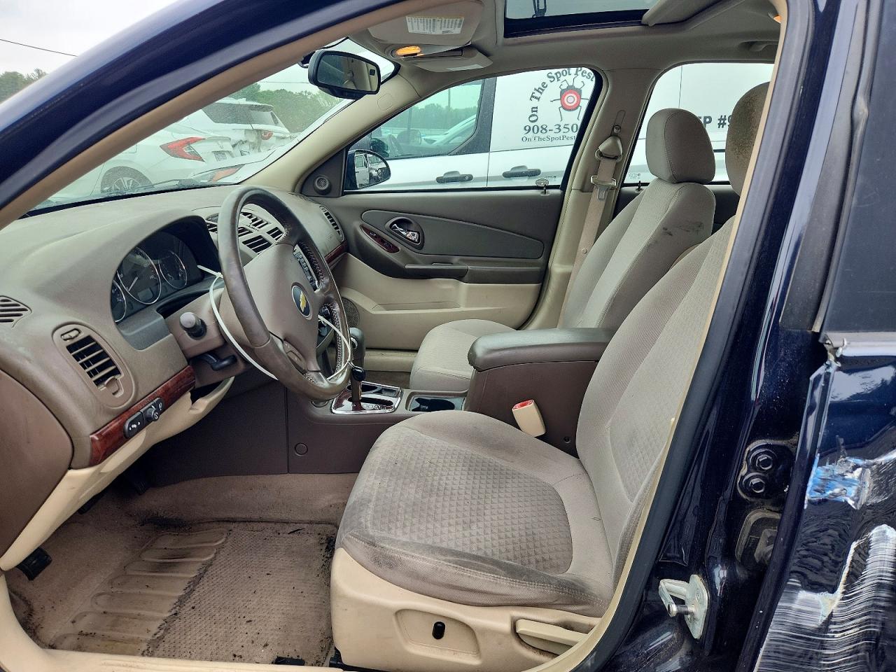 2007 Chevrolet Malibu Lt Blue vin: 1G1ZT58N77F239606