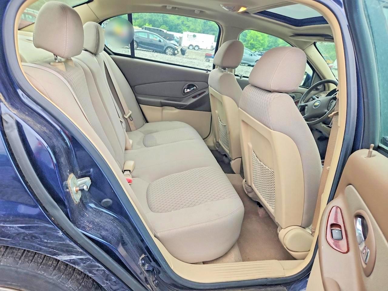 2007 Chevrolet Malibu Lt Blue vin: 1G1ZT58N77F239606