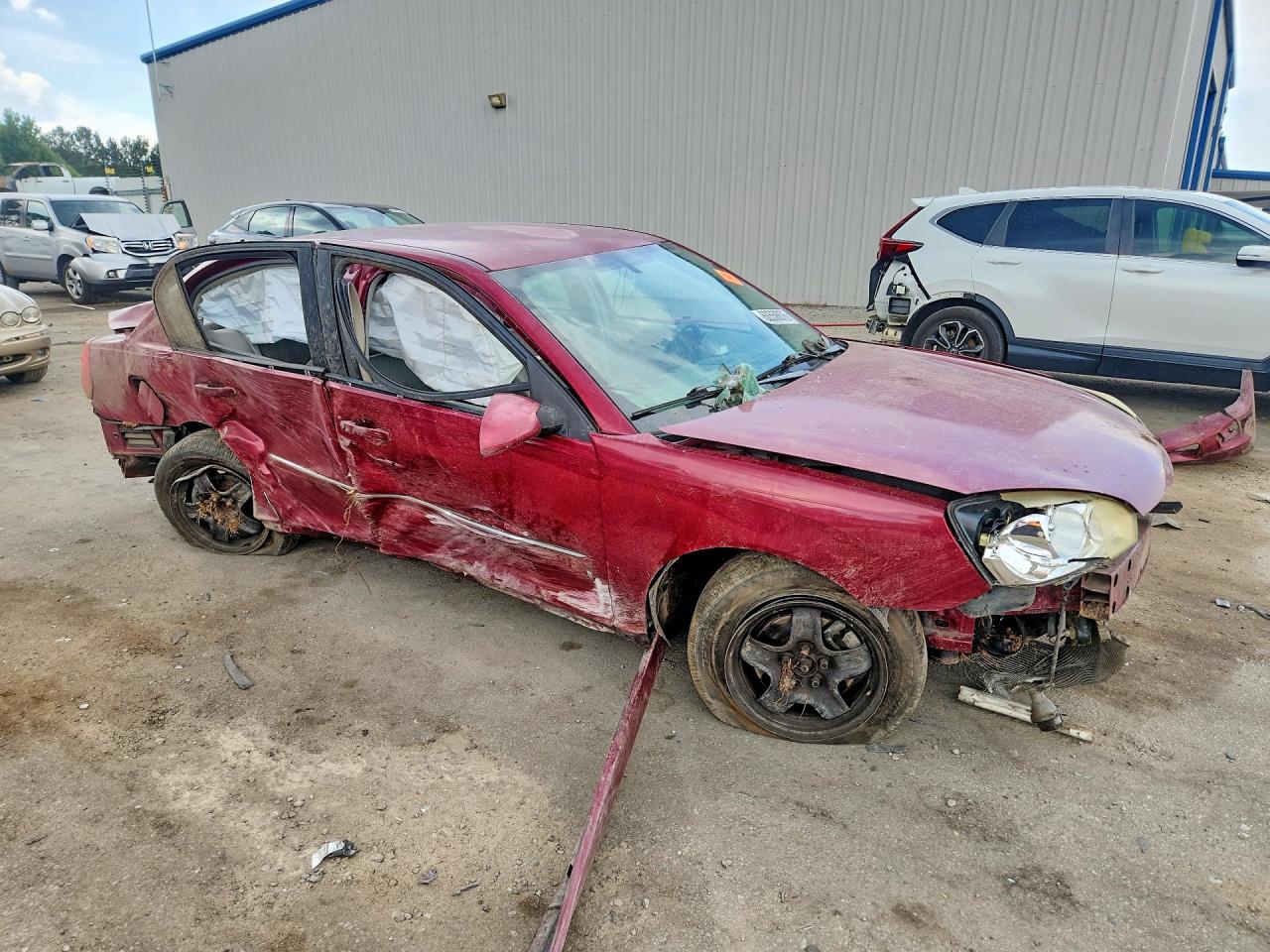 2007 Chevrolet Malibu Lt Бордовый vin: 1G1ZT58N97F204565