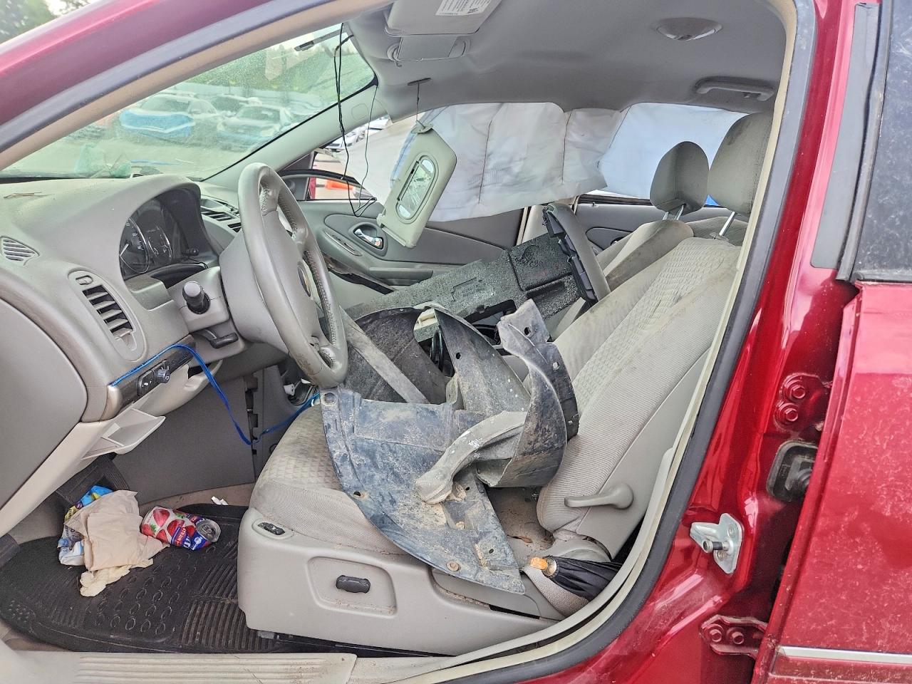 2007 Chevrolet Malibu Lt Бордовый vin: 1G1ZT58N97F204565