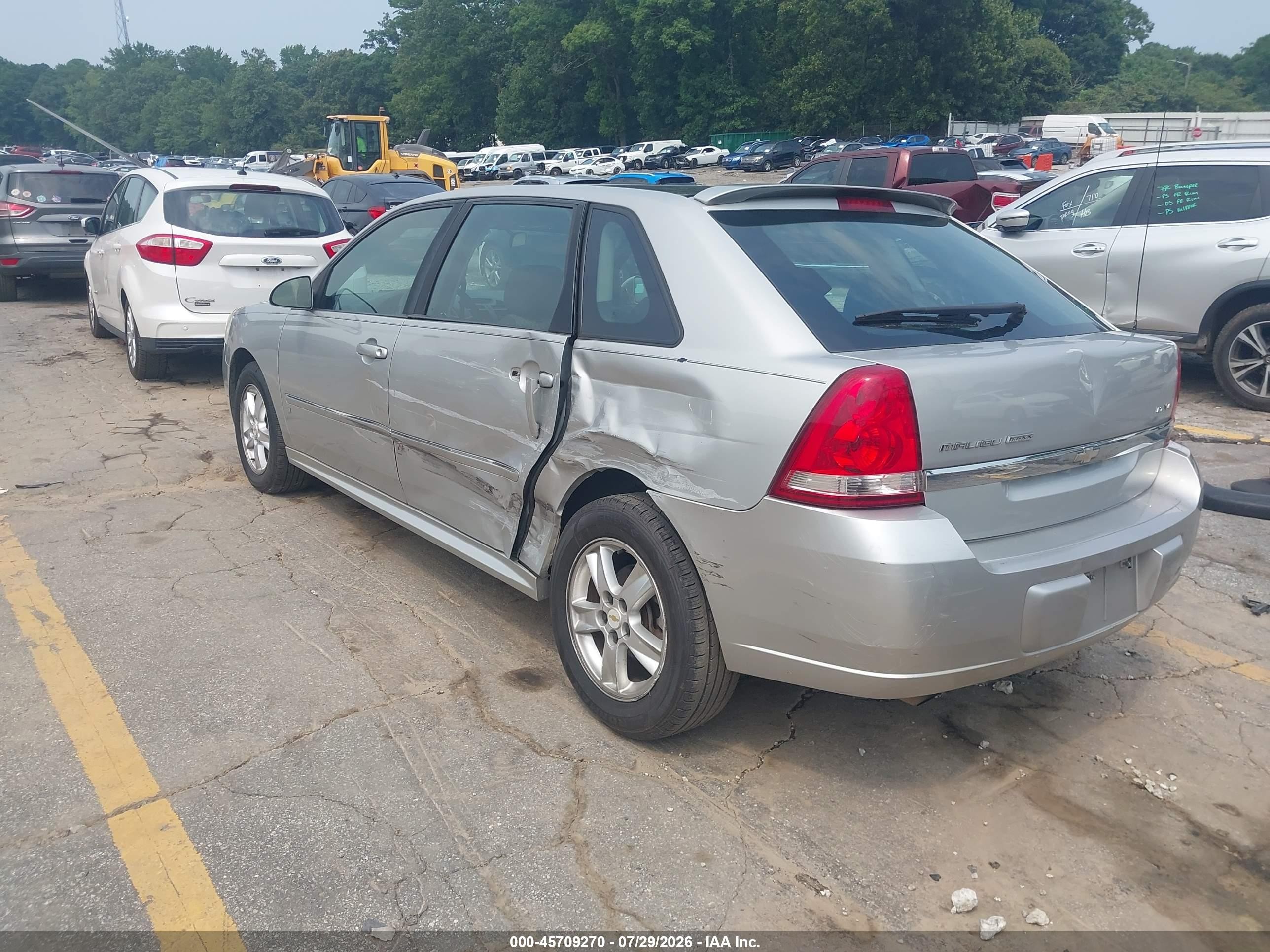 2006 Chevrolet Malibu Maxx Lt Silver vin: 1G1ZT61836F169286
