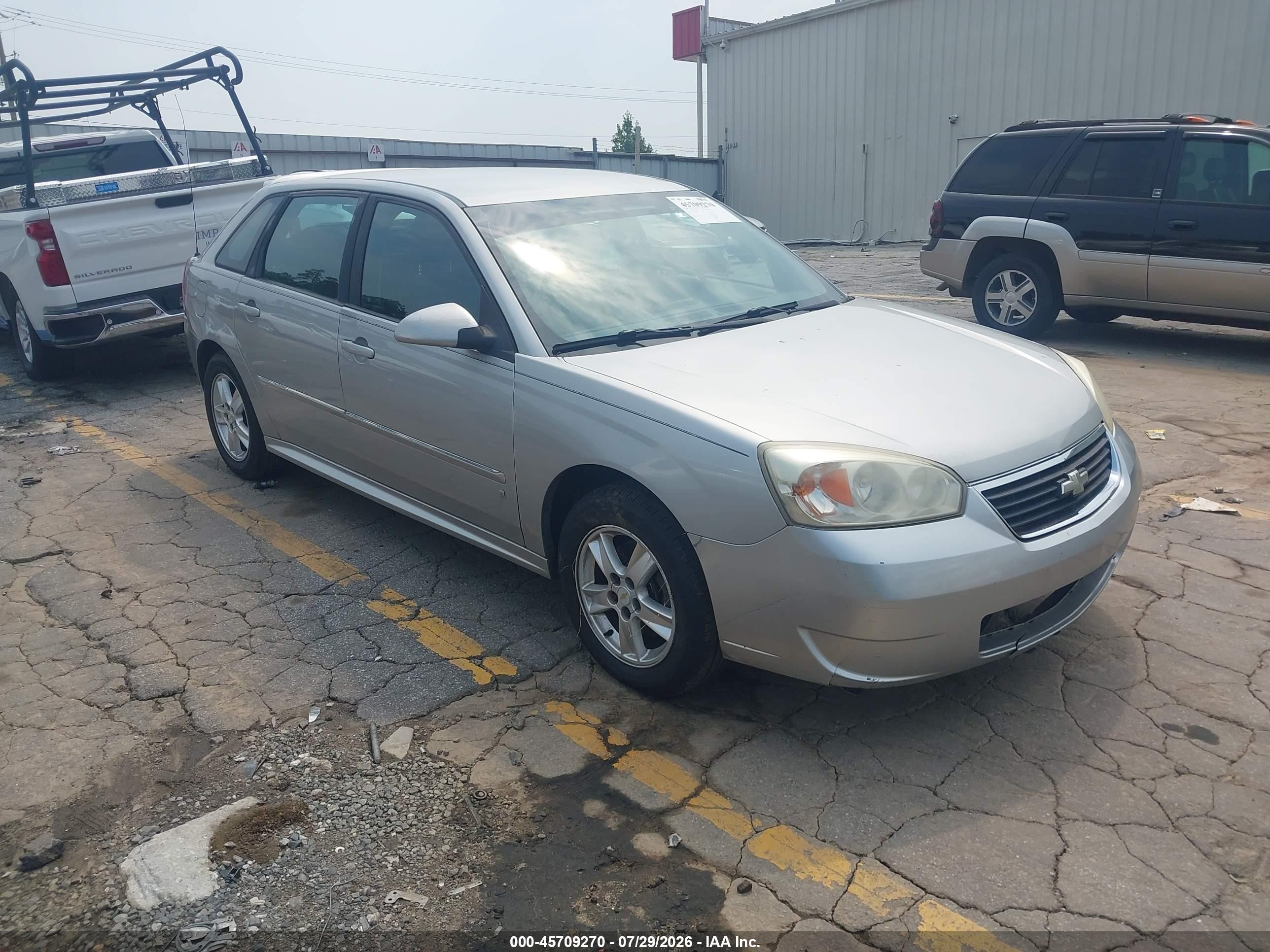 2006 Chevrolet Malibu Maxx Lt Silver vin: 1G1ZT61836F169286