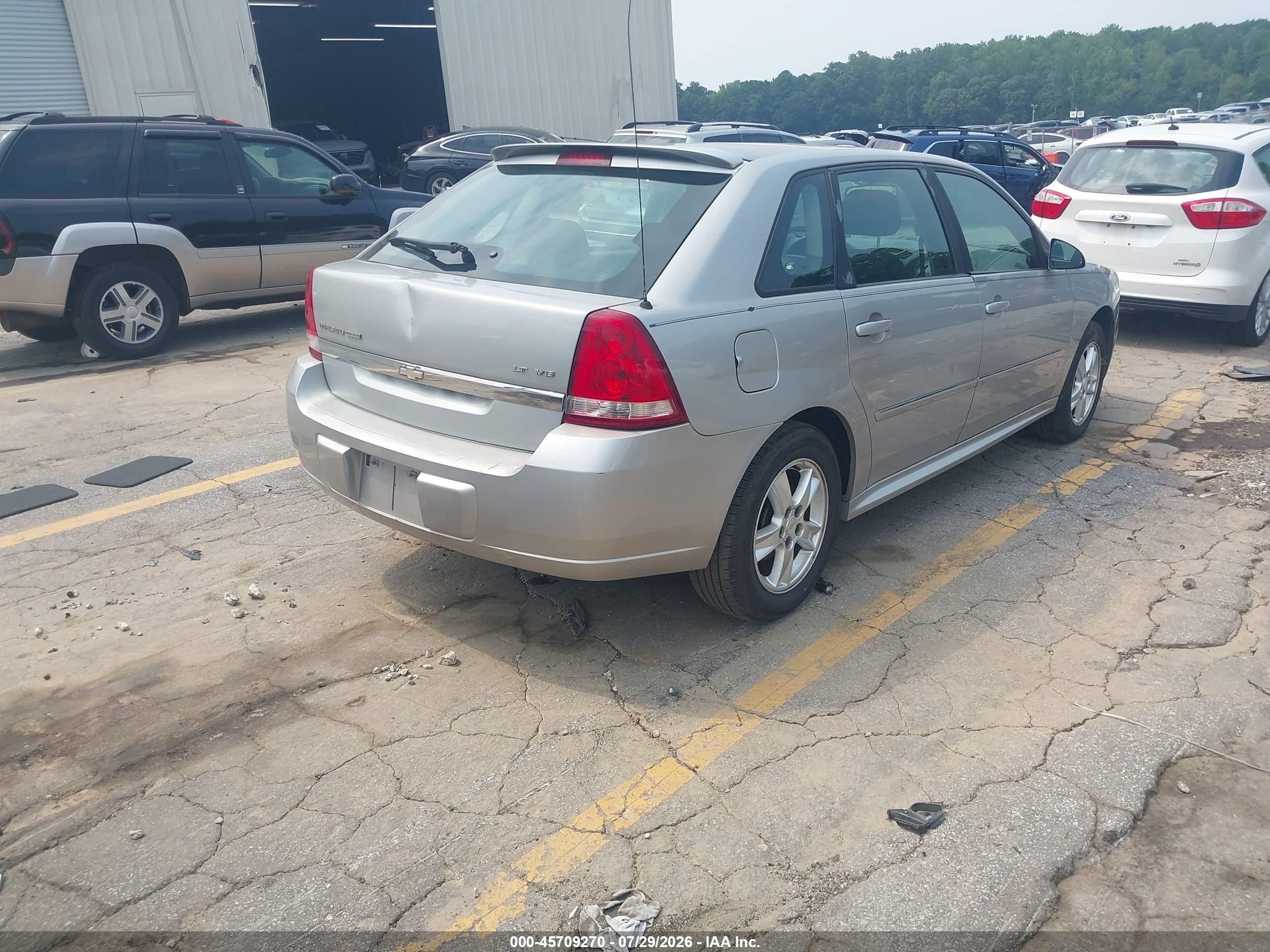 2006 Chevrolet Malibu Maxx Lt Silver vin: 1G1ZT61836F169286