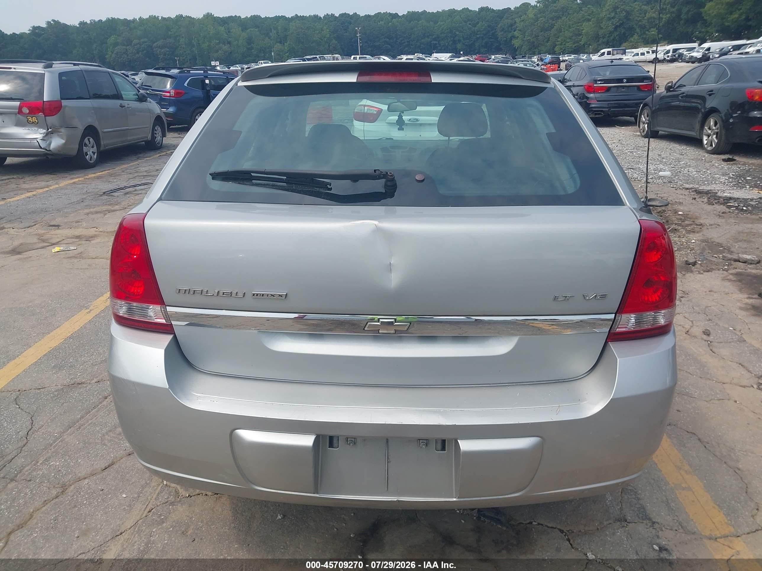 2006 Chevrolet Malibu Maxx Lt Silver vin: 1G1ZT61836F169286