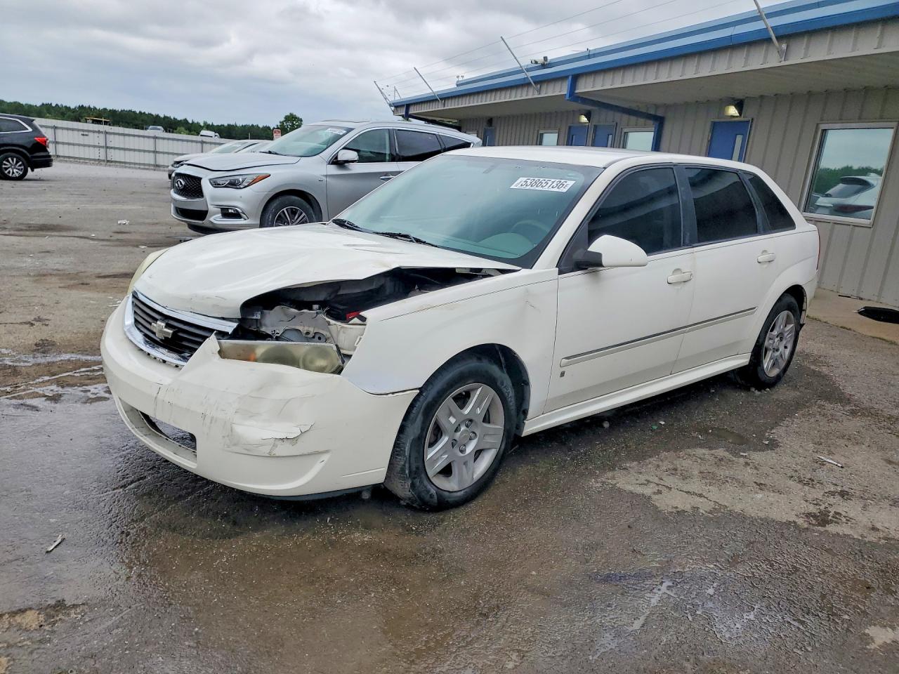 2006 Chevrolet Malibu Maxx Lt White vin: 1G1ZT61886F241907