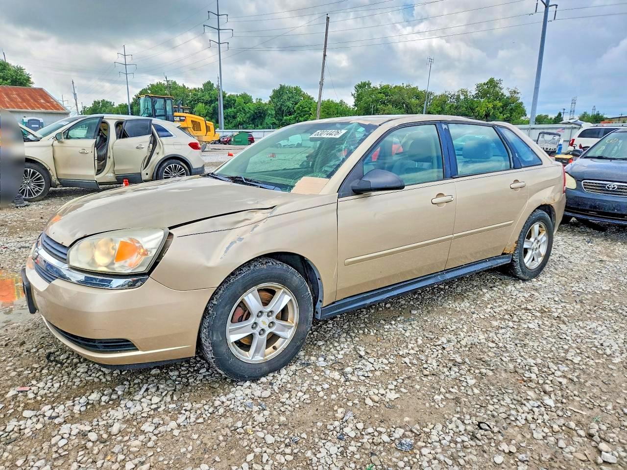 2005 Chevrolet Malibu Maxx Ls Gold vin: 1G1ZT62805F219249