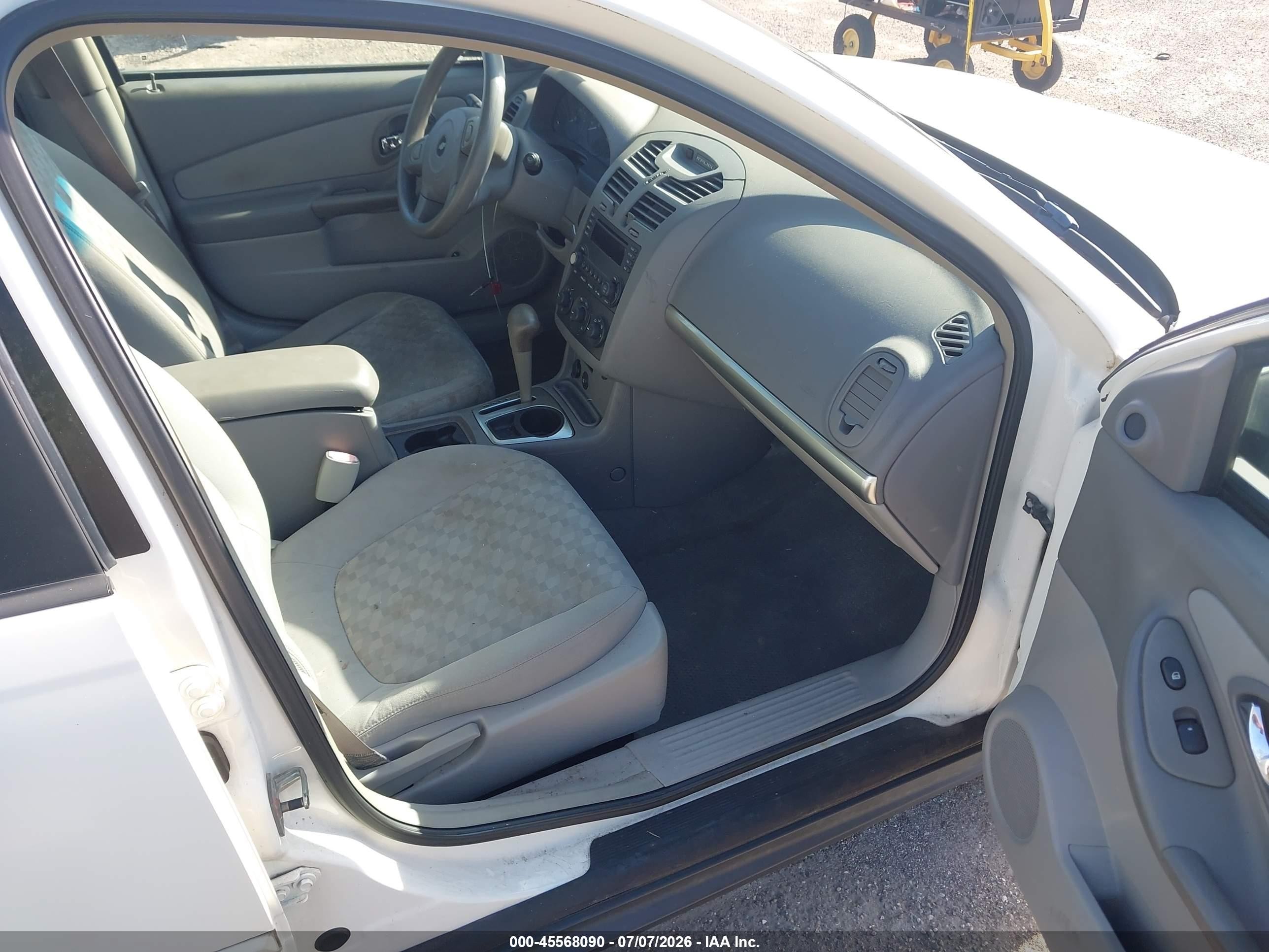 2005 Chevrolet Malibu Maxx Ls White vin: 1G1ZT62835F102975