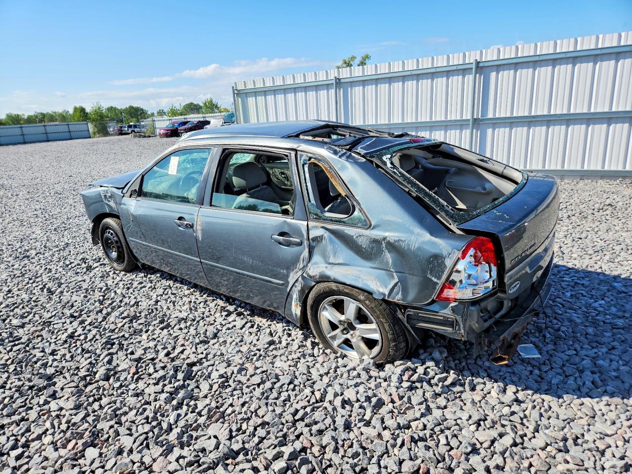 2004 Chevrolet Malibu 4d Gray vin: 1G1ZT62854F216071