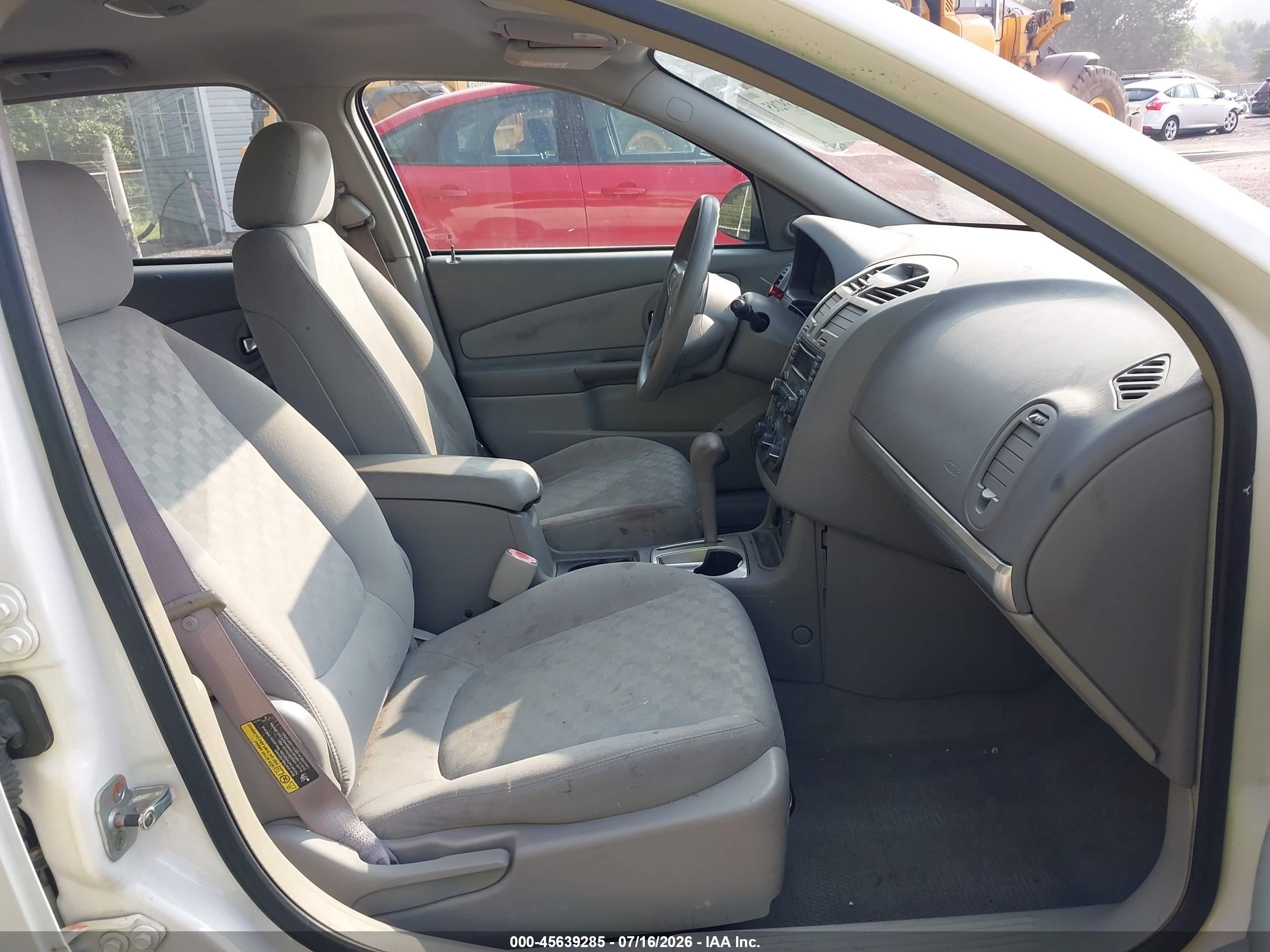 2005 Chevrolet Malibu Maxx Ls White vin: 1G1ZT62865F207879