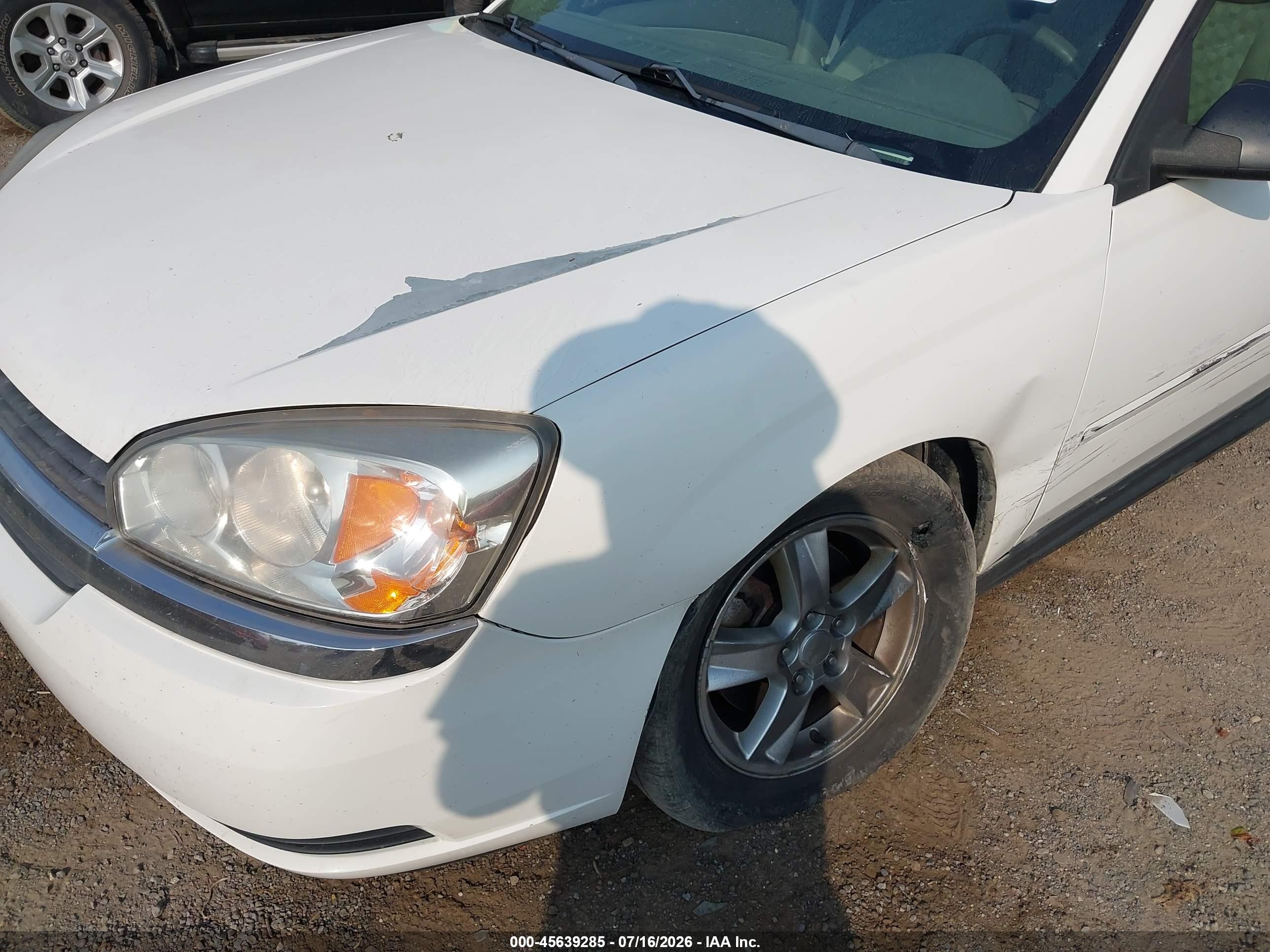 2005 Chevrolet Malibu Maxx Ls White vin: 1G1ZT62865F207879