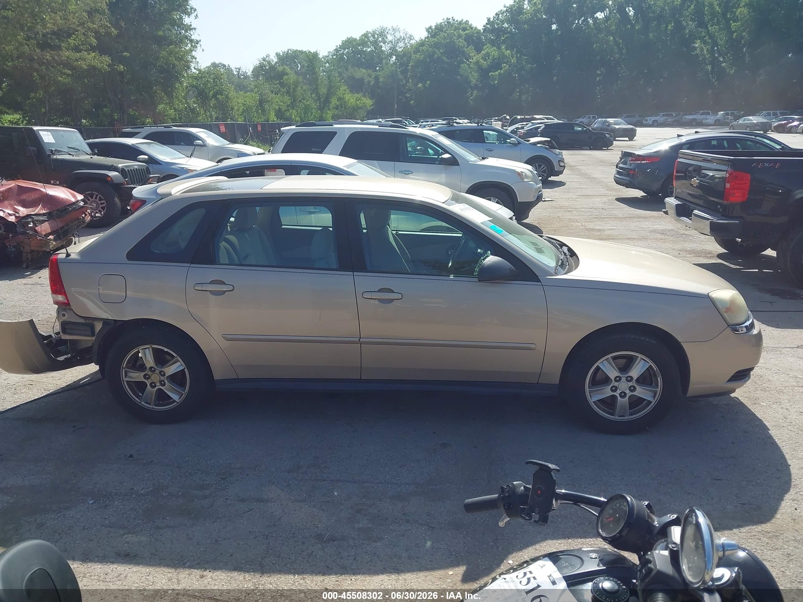 2005 Chevrolet Malibu Maxx Ls Tan vin: 1G1ZT62865F316357
