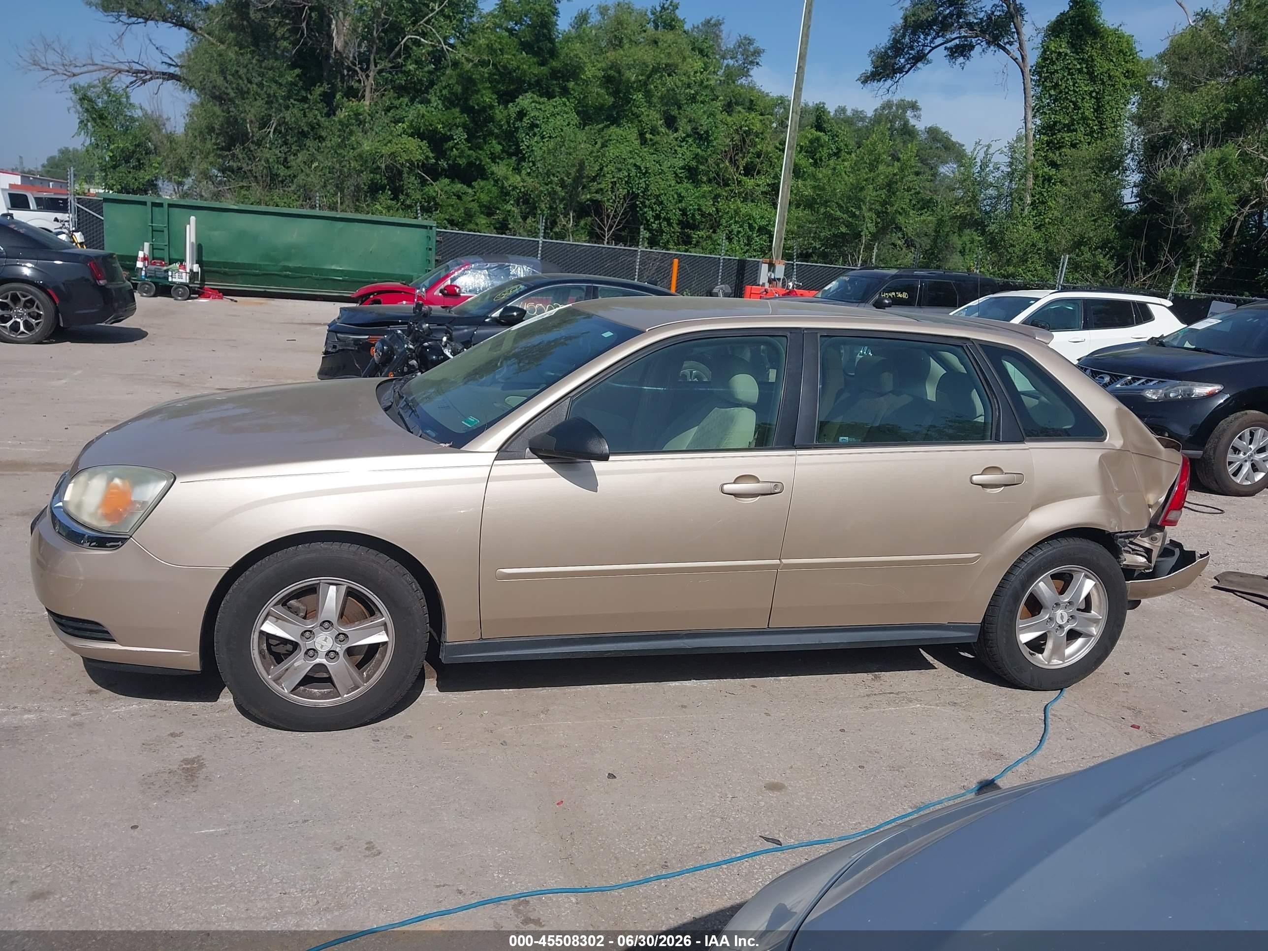 2005 Chevrolet Malibu Maxx Ls Tan vin: 1G1ZT62865F316357