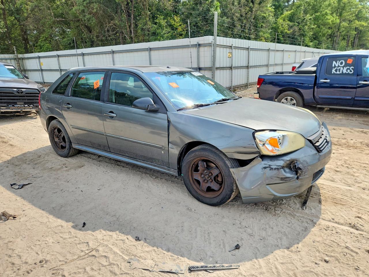 2006 Chevrolet Malibu Maxx Lt Gray vin: 1G1ZT63806F228730
