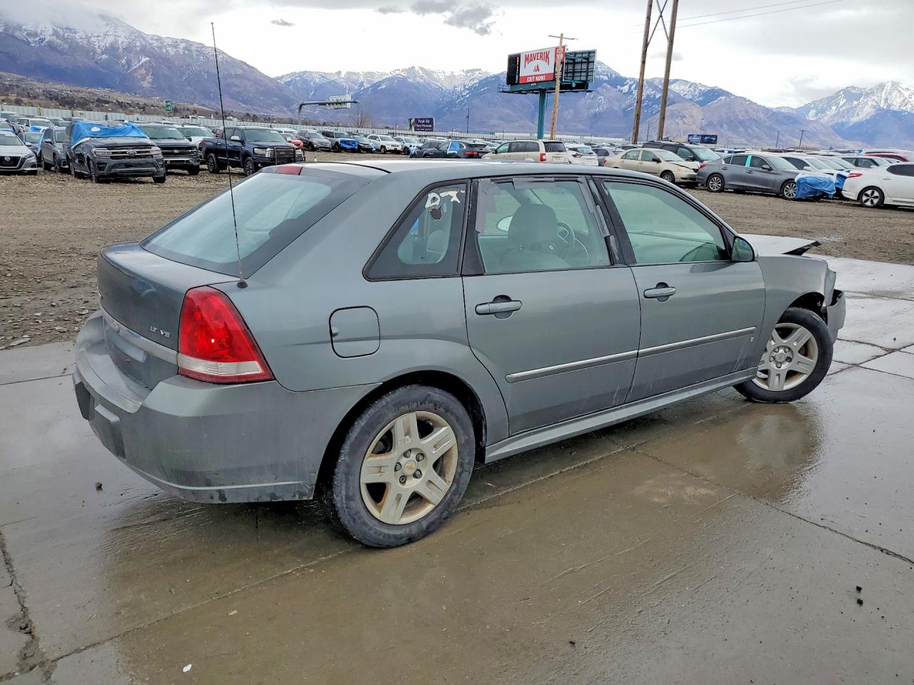 2006 Chevrolet Malibu Maxx Lt Gray vin: 1G1ZT63836F170452