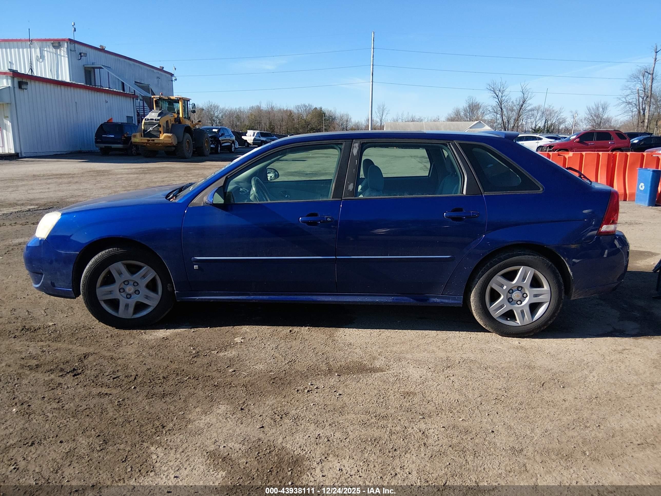 2006 Chevrolet Malibu Maxx Lt Blue vin: 1G1ZT63856F150218
