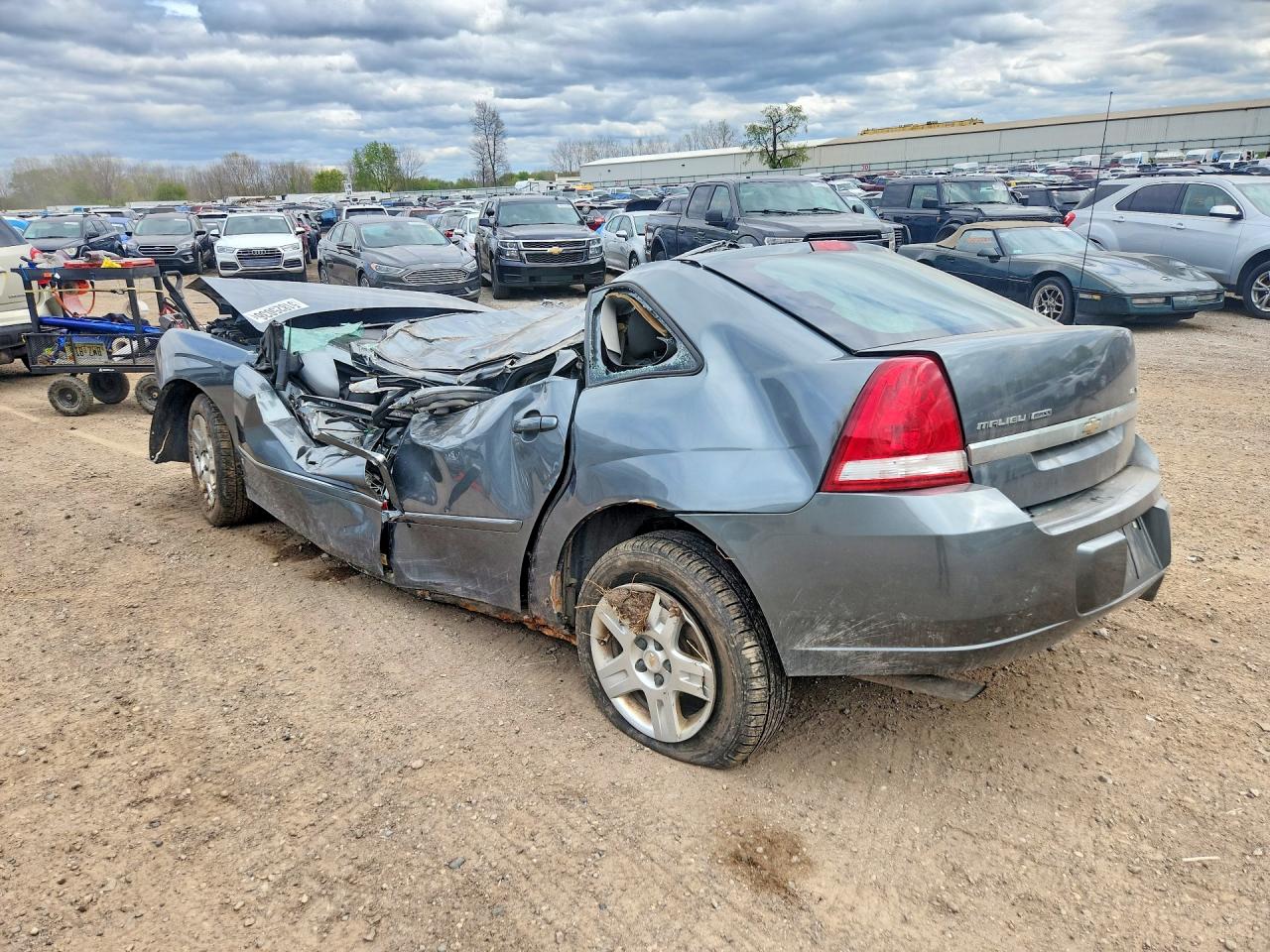 2006 Chevrolet Malibu Maxx Lt Gray vin: 1G1ZT63856F246799