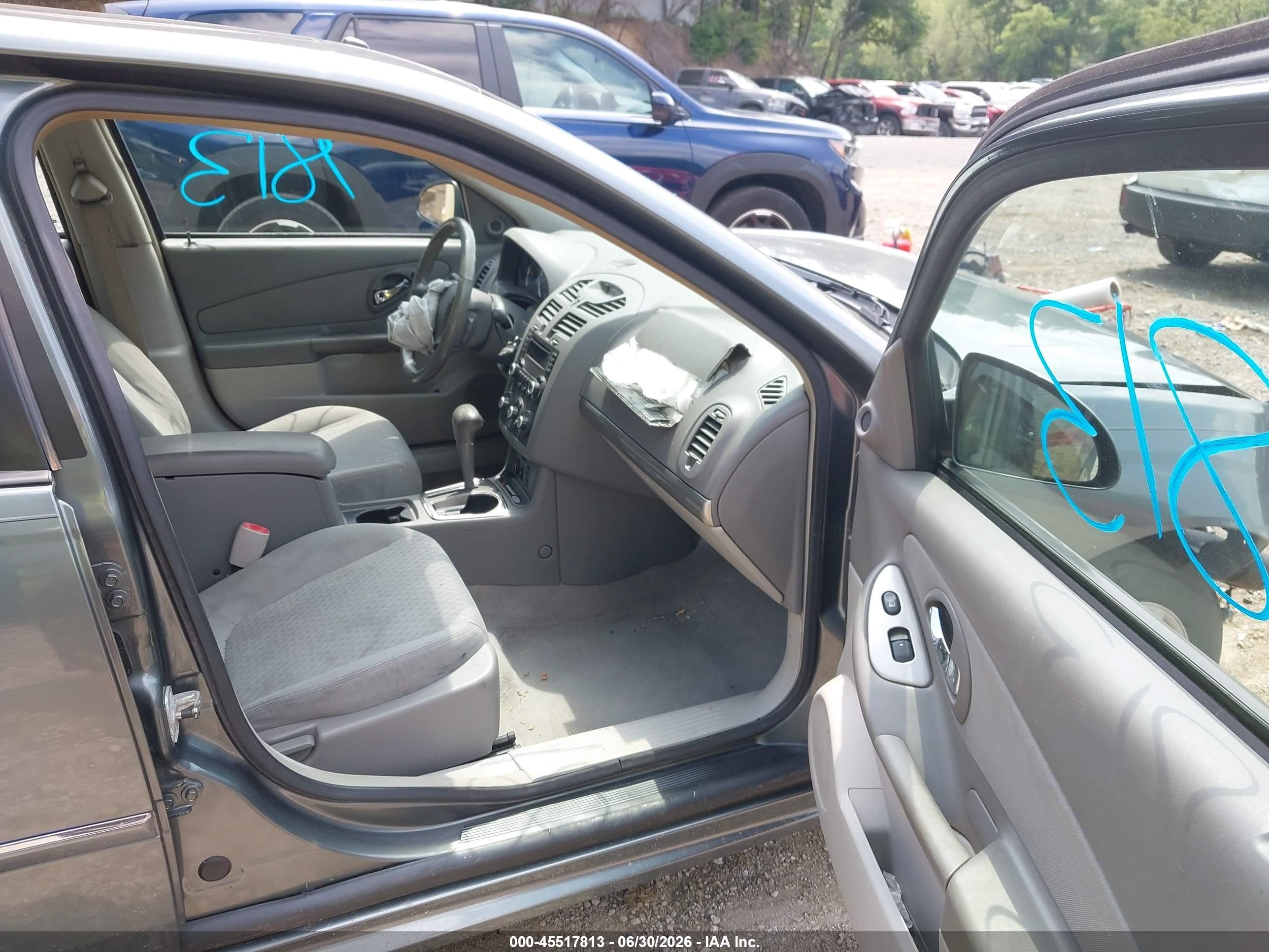 2006 Chevrolet Malibu Maxx Lt Gray vin: 1G1ZT63876F256220