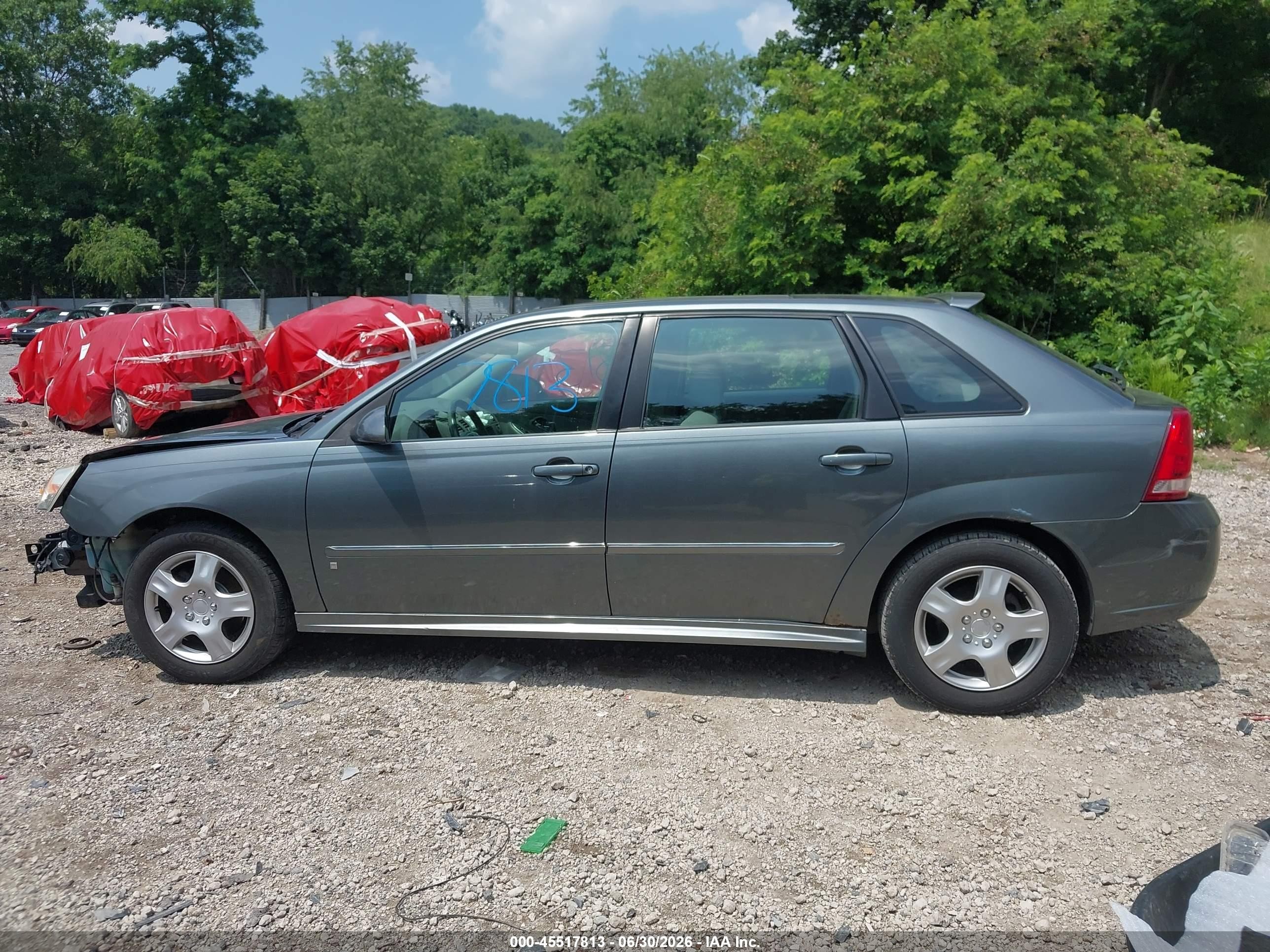 2006 Chevrolet Malibu Maxx Lt Gray vin: 1G1ZT63876F256220