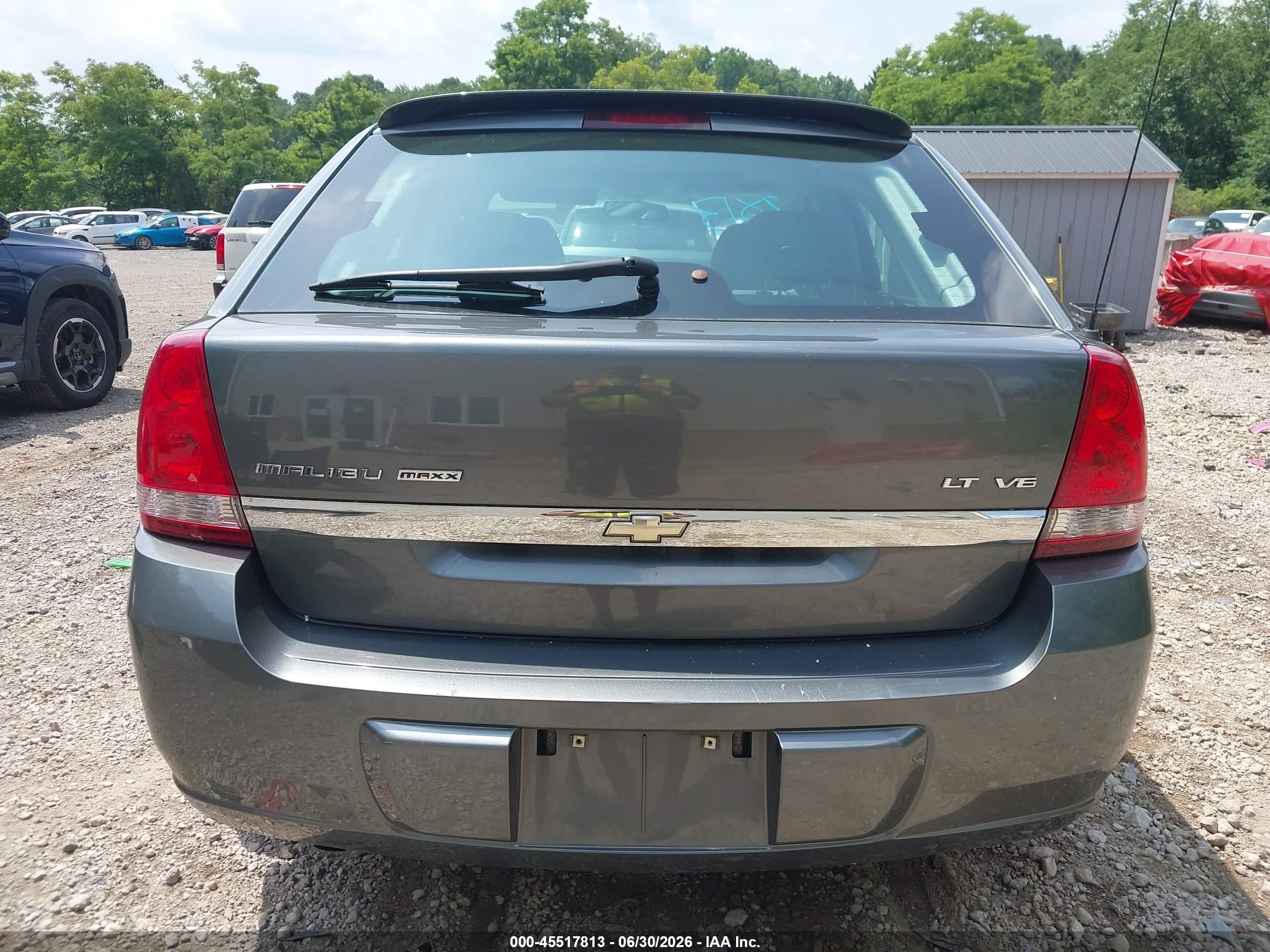 2006 Chevrolet Malibu Maxx Lt Gray vin: 1G1ZT63876F256220
