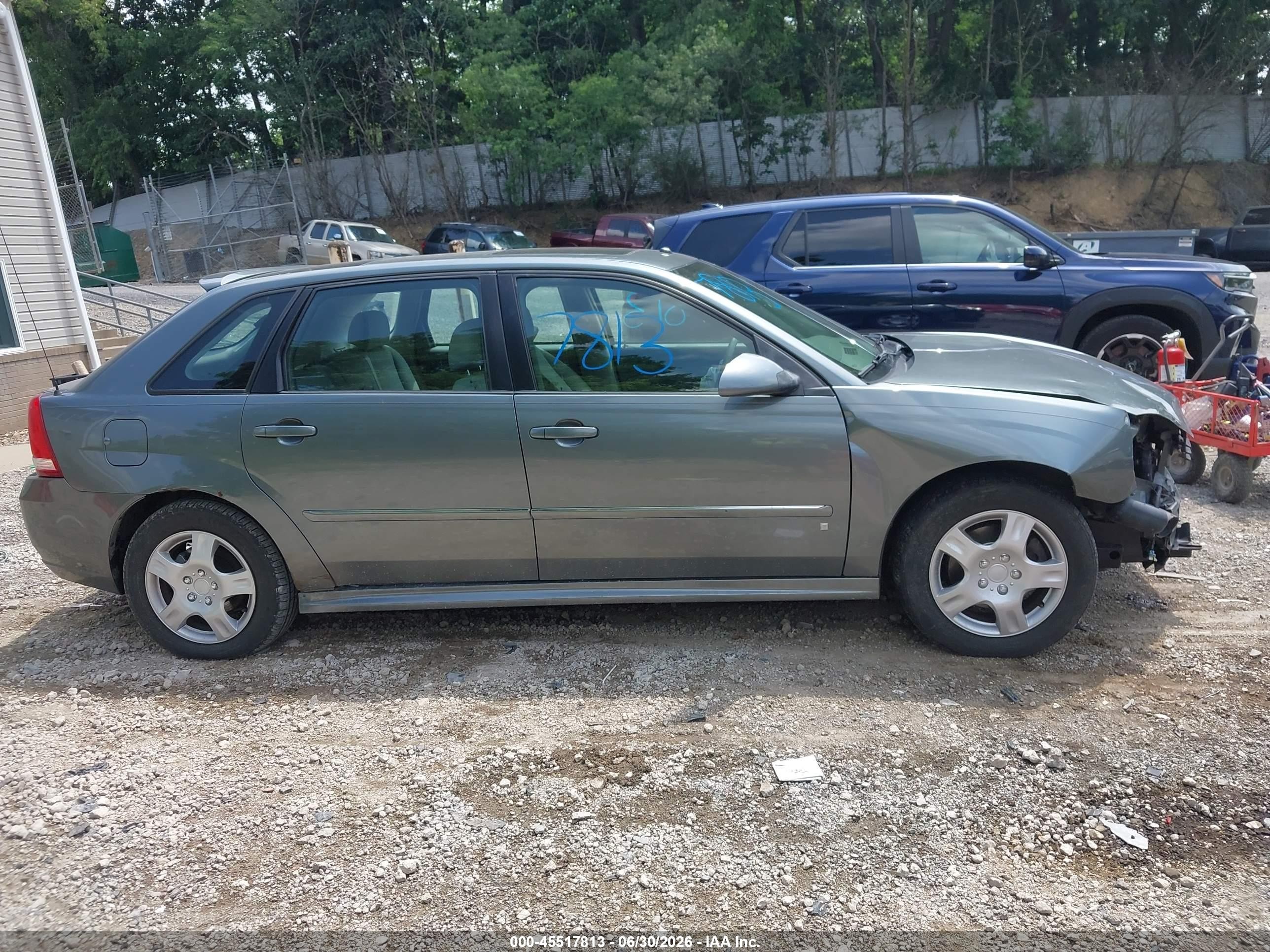 2006 Chevrolet Malibu Maxx Lt Gray vin: 1G1ZT63876F256220