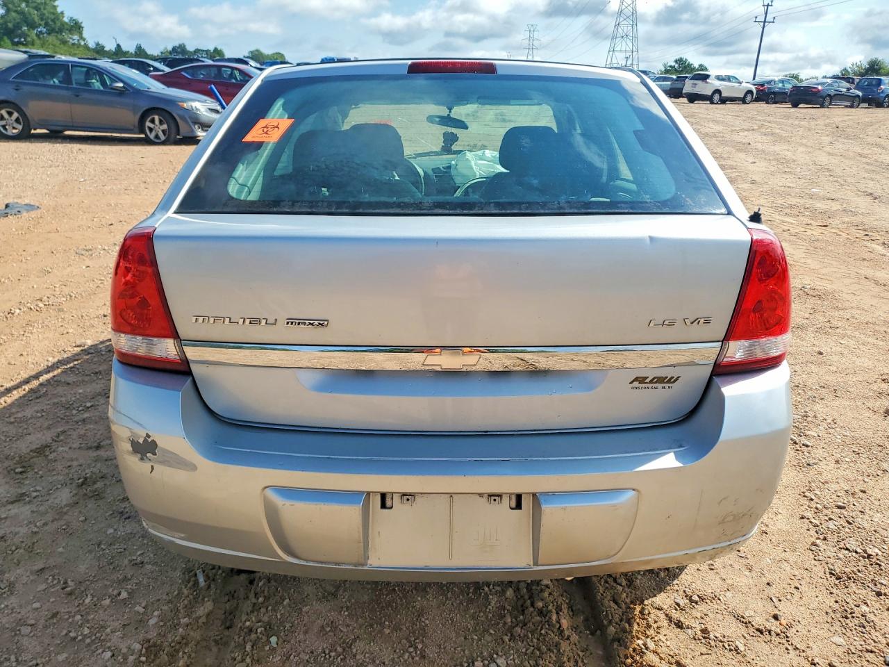 2005 Chevrolet Malibu Maxx Ls Silver vin: 1G1ZT64805F163195