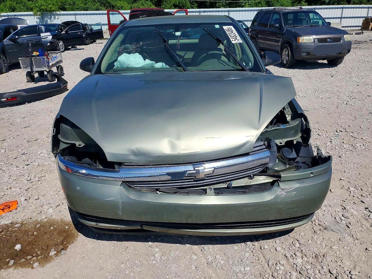 2005 Chevrolet Malibu Maxx Ls Green vin: 1G1ZT64805F221936