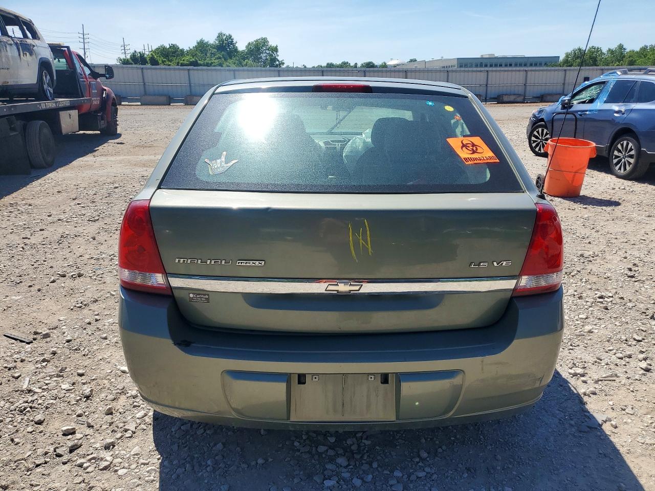 2005 Chevrolet Malibu Maxx Ls Green vin: 1G1ZT64805F221936