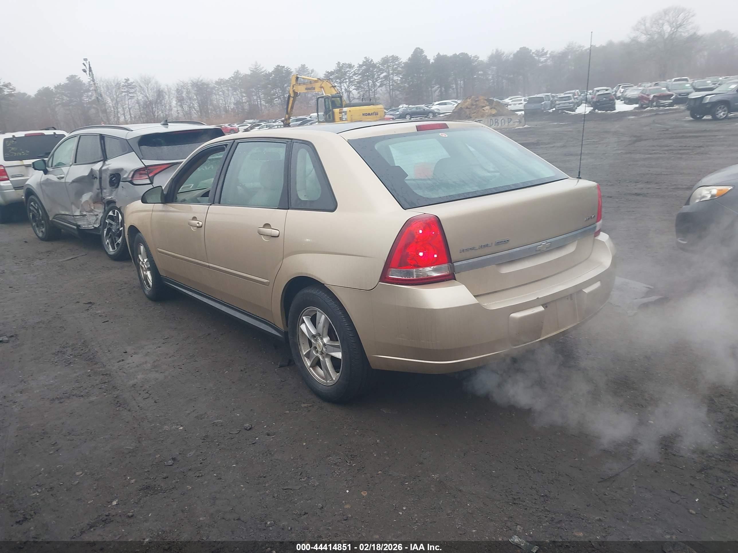 2005 Chevrolet Malibu Maxx Ls Gold vin: 1G1ZT64815F180376