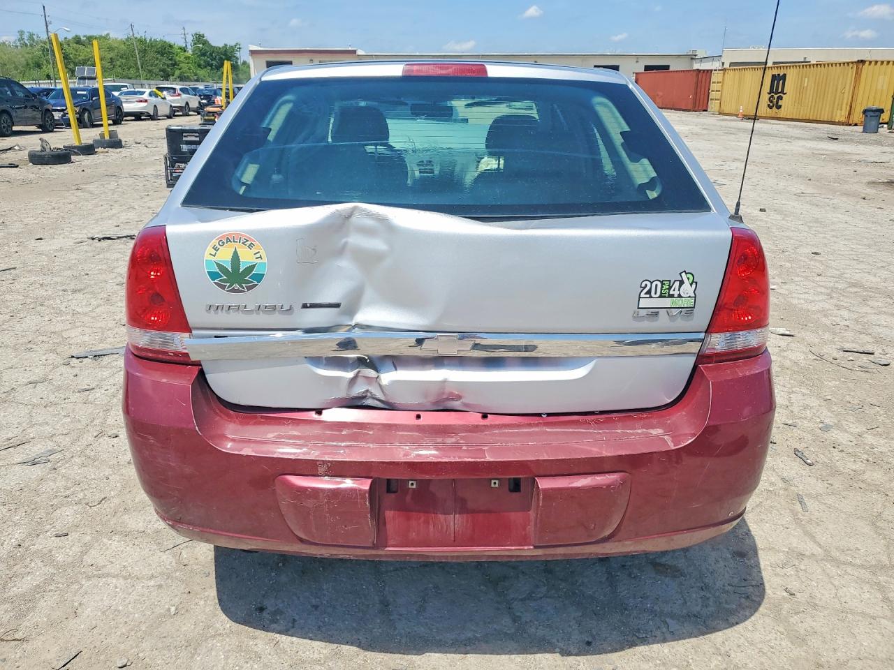 2004 Chevrolet Malibu Maxx Ls Silver vin: 1G1ZT64834F189546